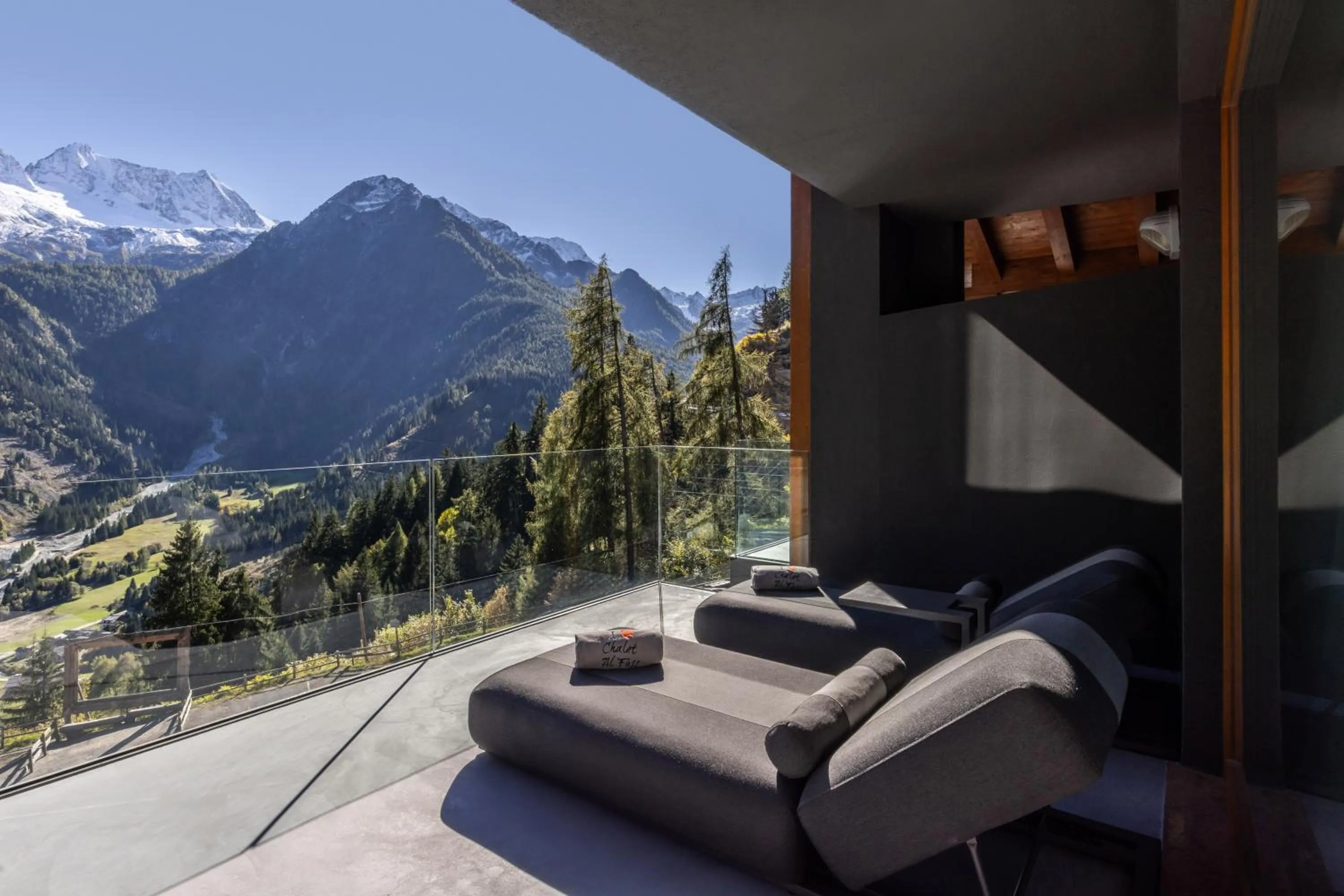 View (from property/room) in Hotel Chalet Al Foss - Adults Only