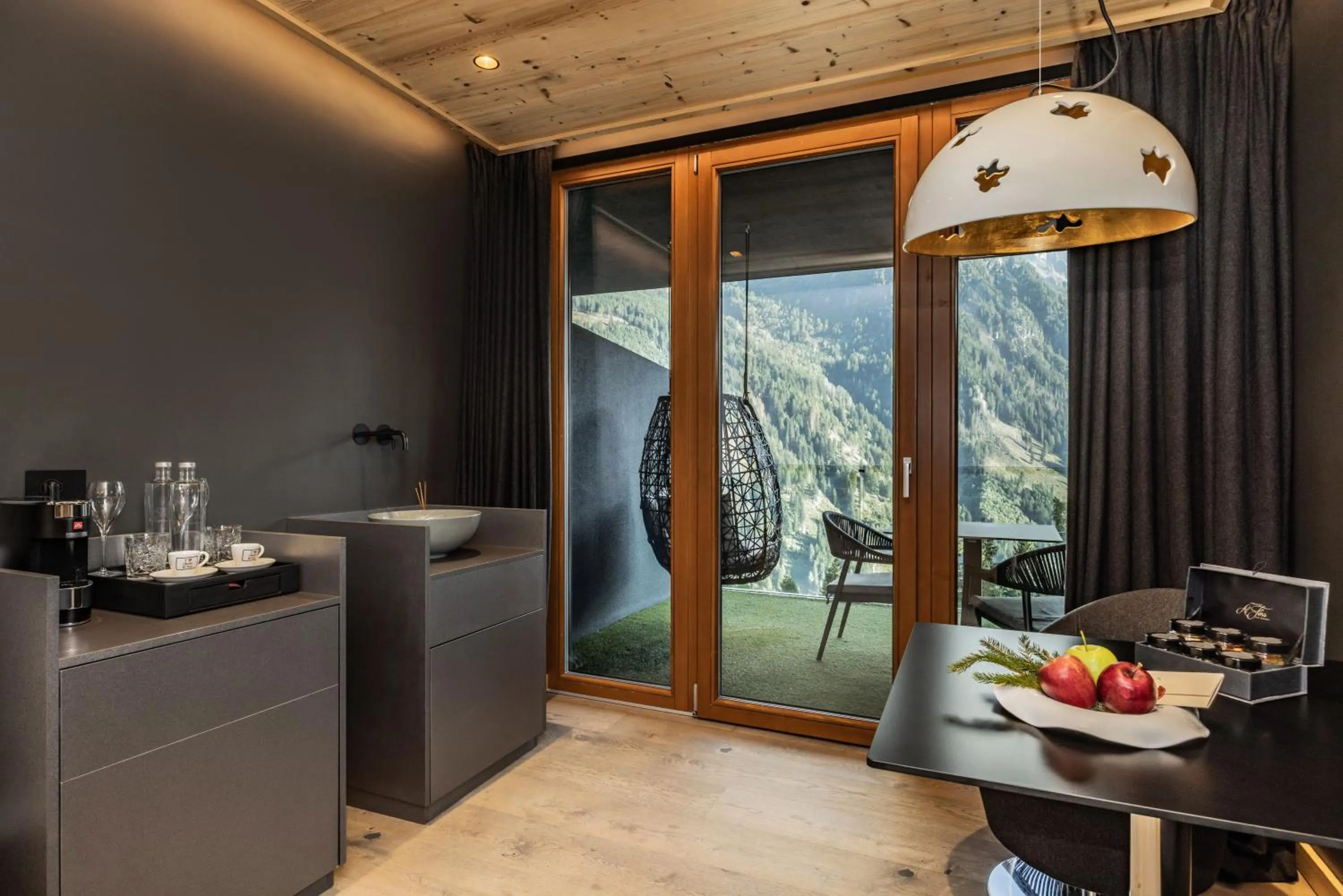 Mountain view in Hotel Chalet Al Foss - Adults Only