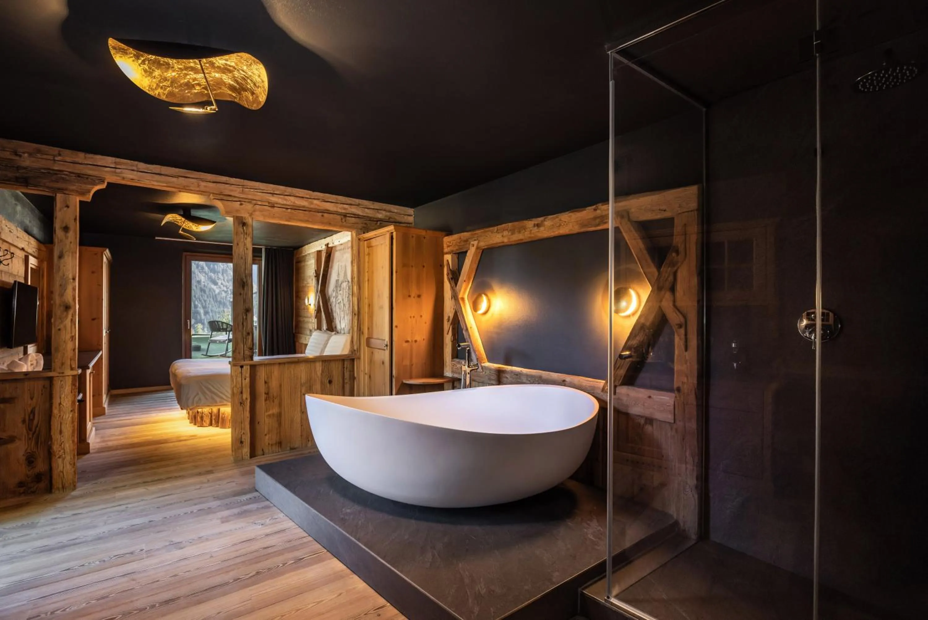 Bath in Hotel Chalet Al Foss - Adults Only