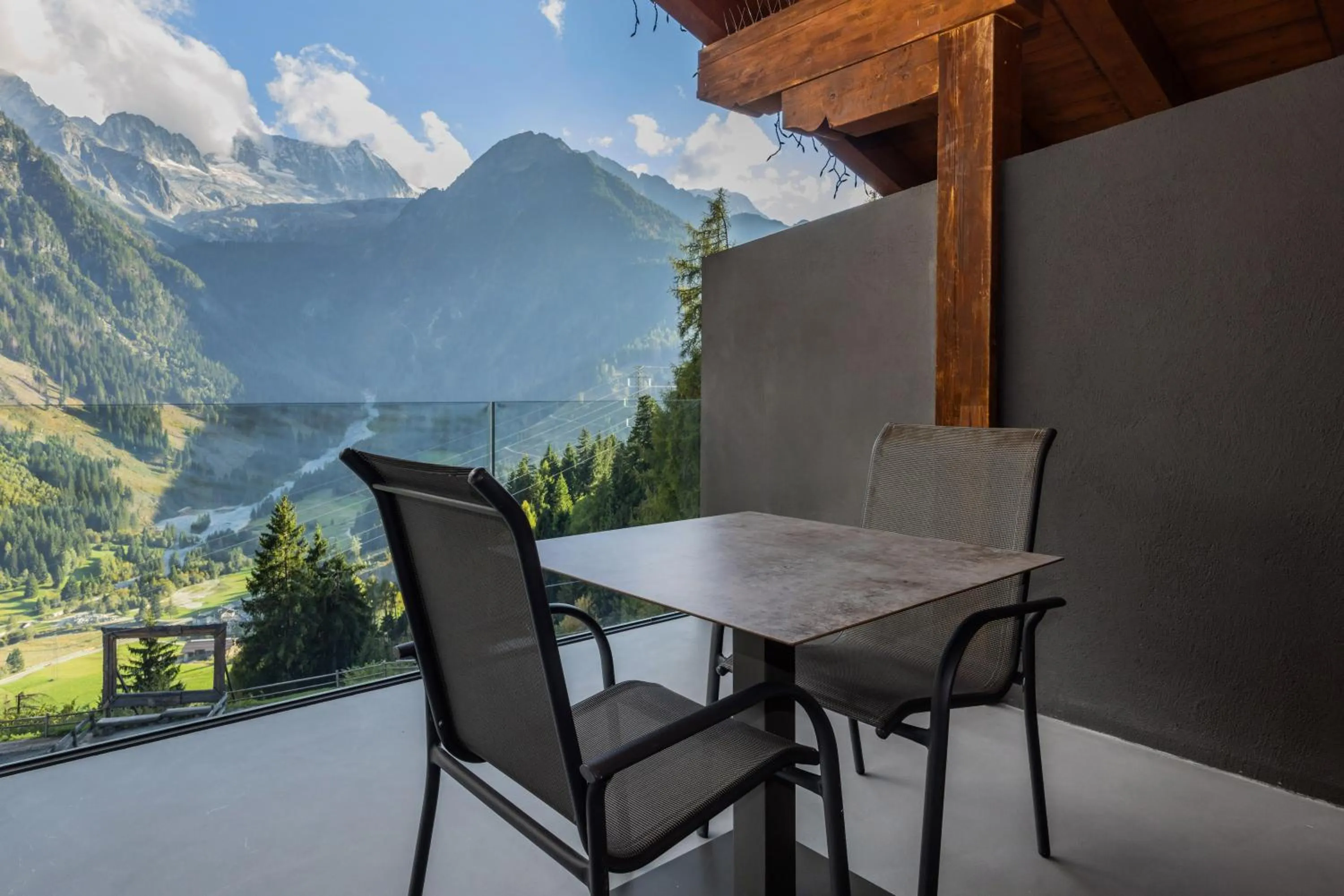 Balcony/Terrace in Hotel Chalet Al Foss - Adults Only