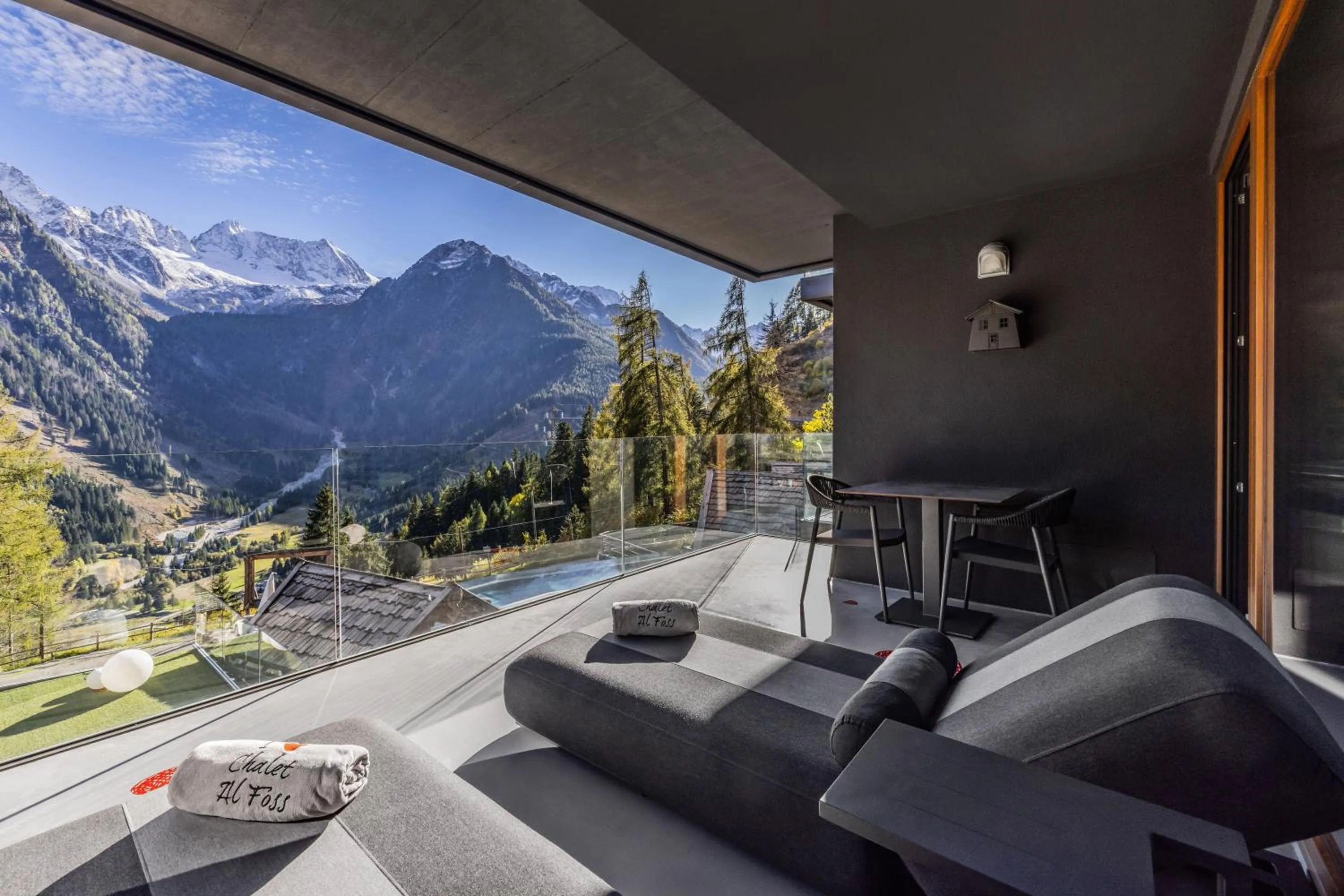 View (from property/room) in Hotel Chalet Al Foss - Adults Only