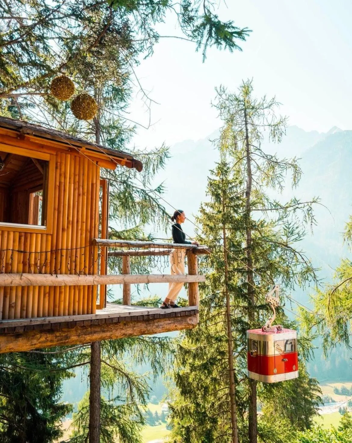 Balcony/Terrace in Hotel Chalet Al Foss - Adults Only