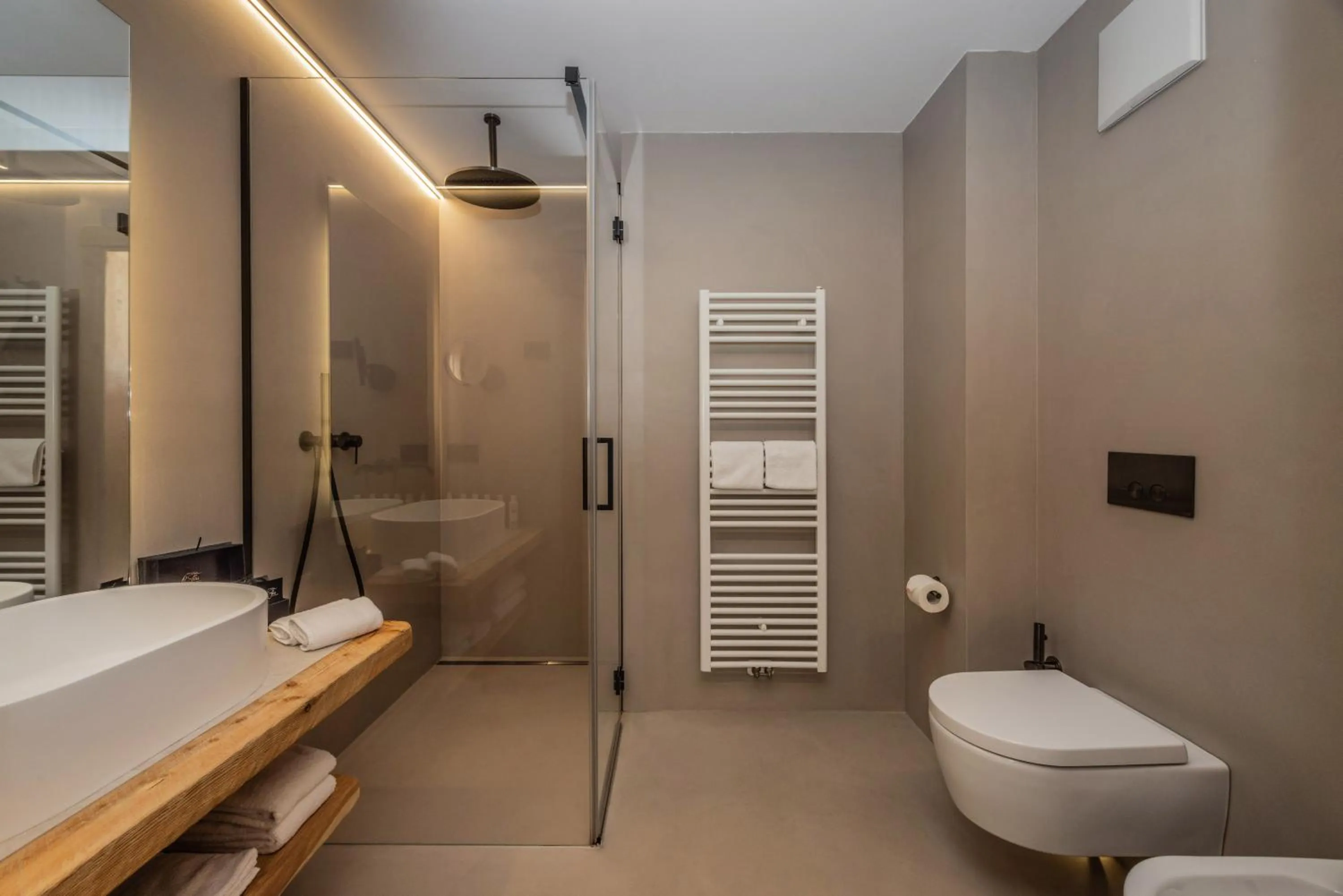 Bathroom in Hotel Chalet Al Foss - Adults Only