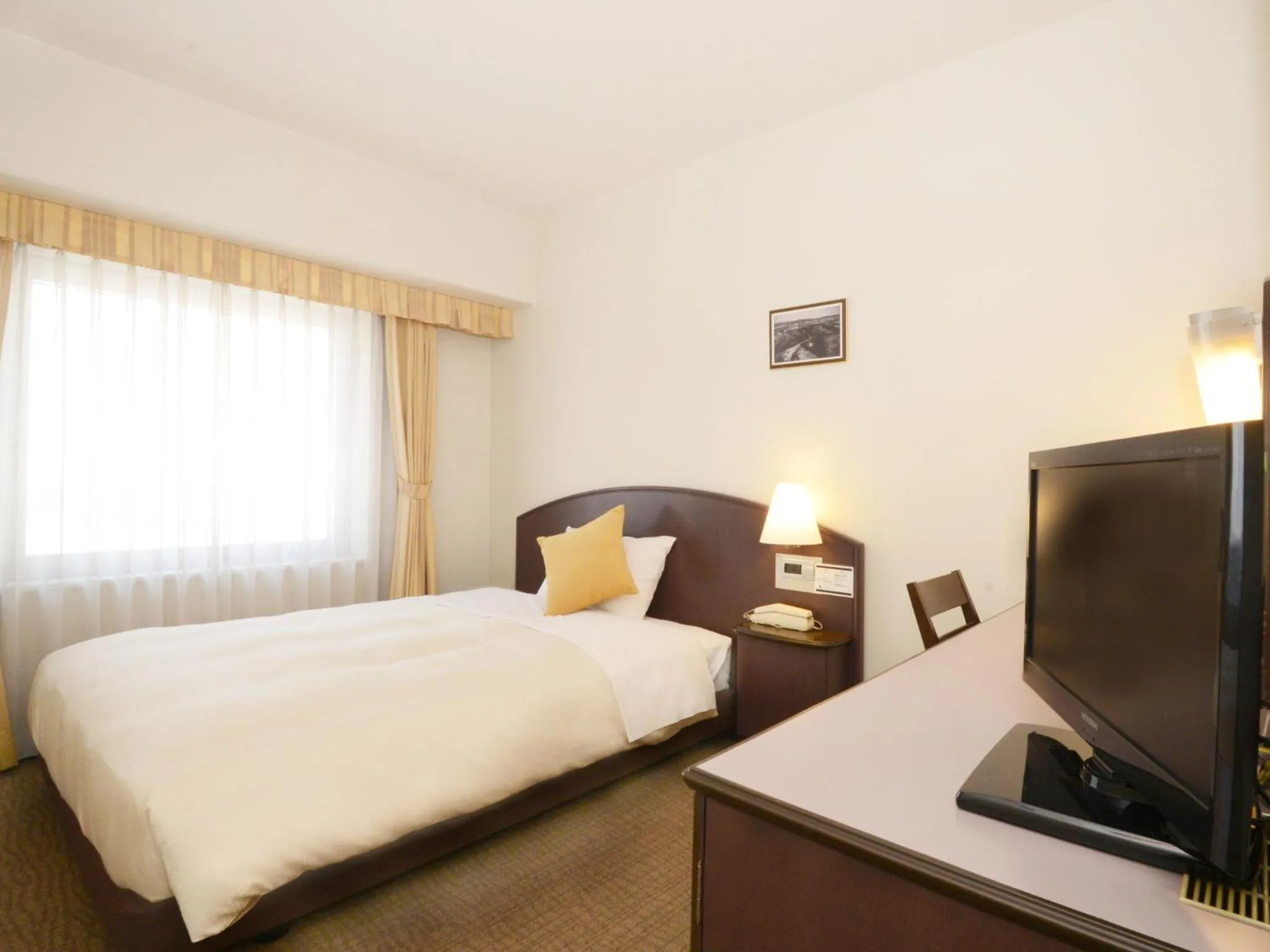 Photo of the whole room, Bed in Hotel Resol Hakodate