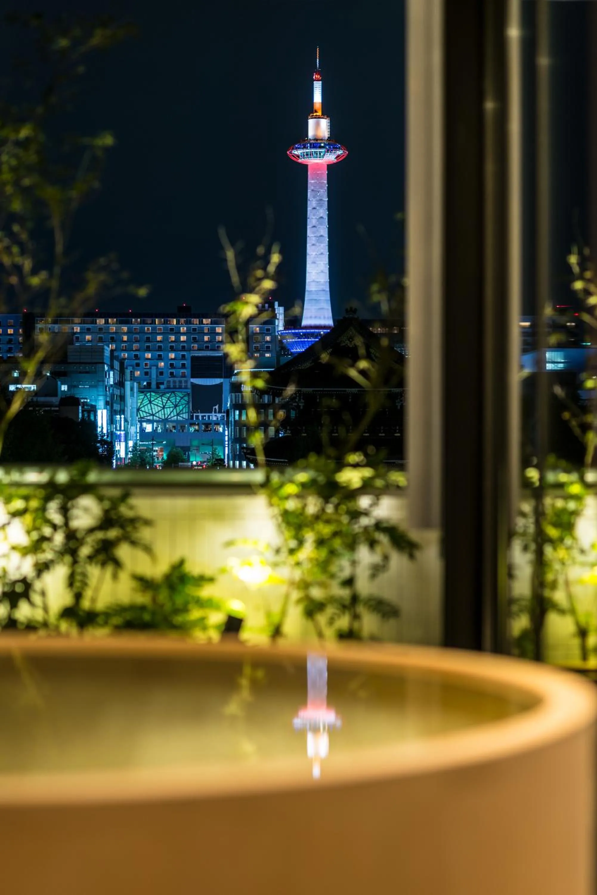 Night in hotel kanra kyoto