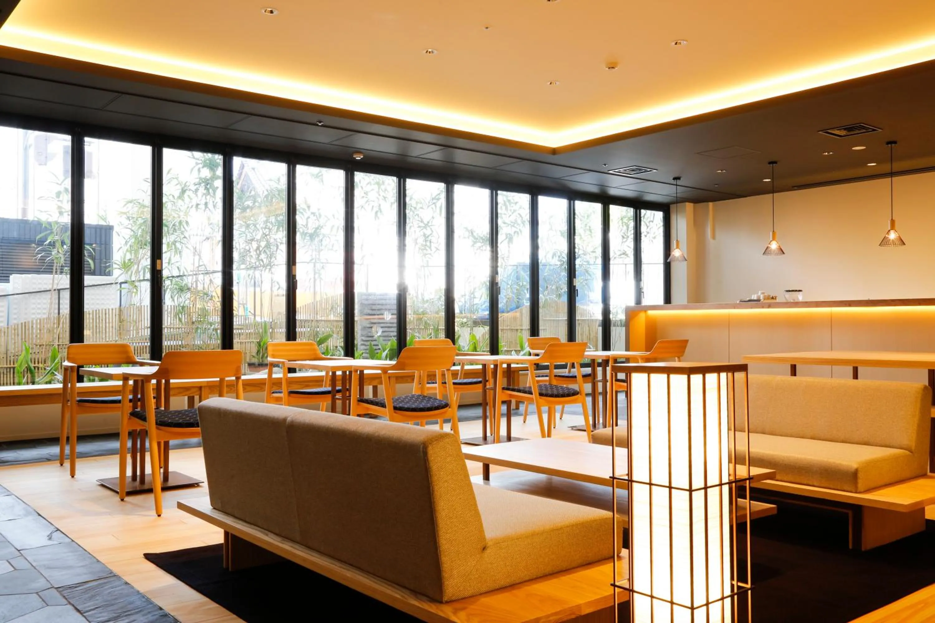 Lounge or bar in hotel kanra kyoto