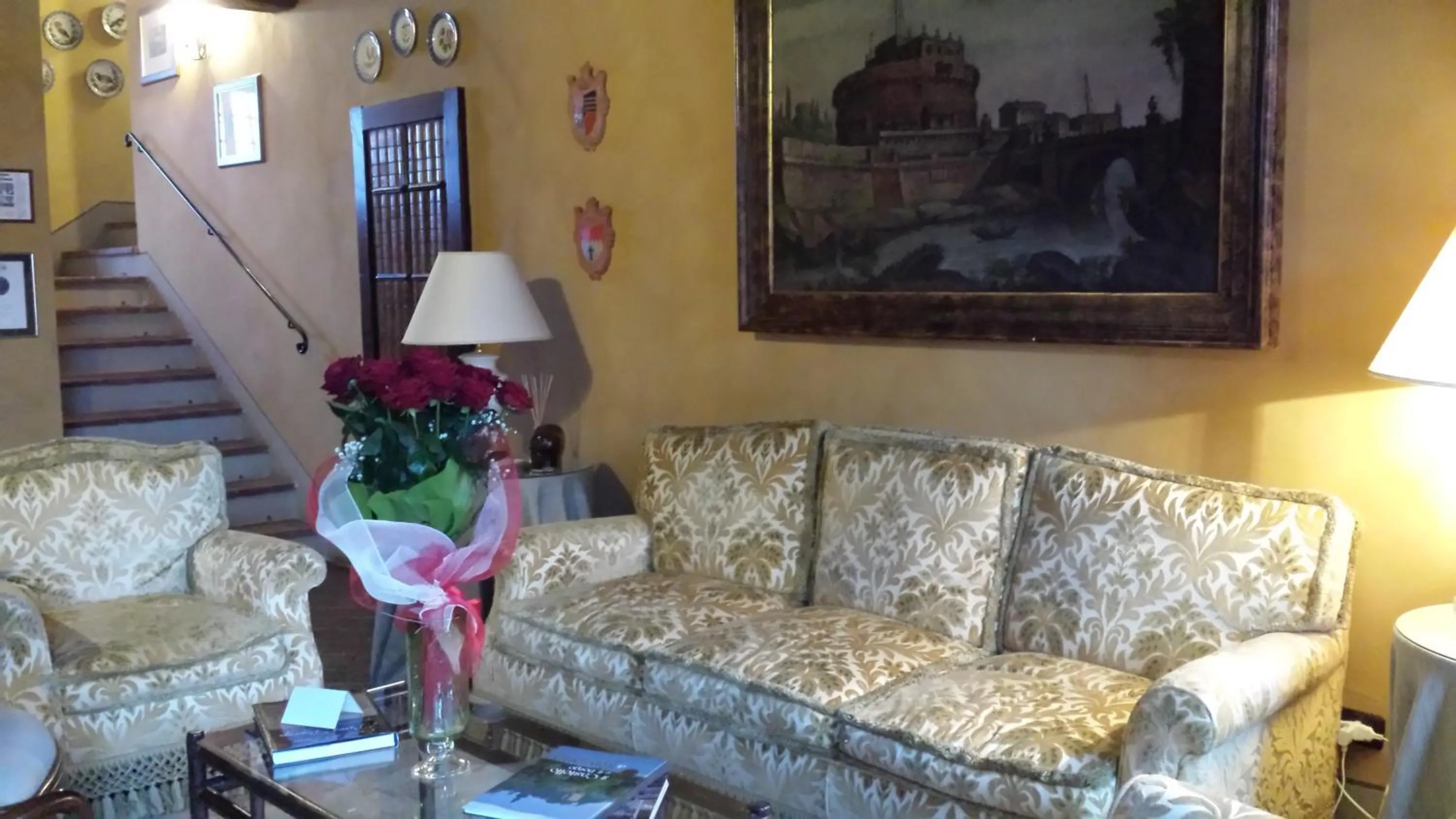Lobby or reception in Hotel Torre di San Martino