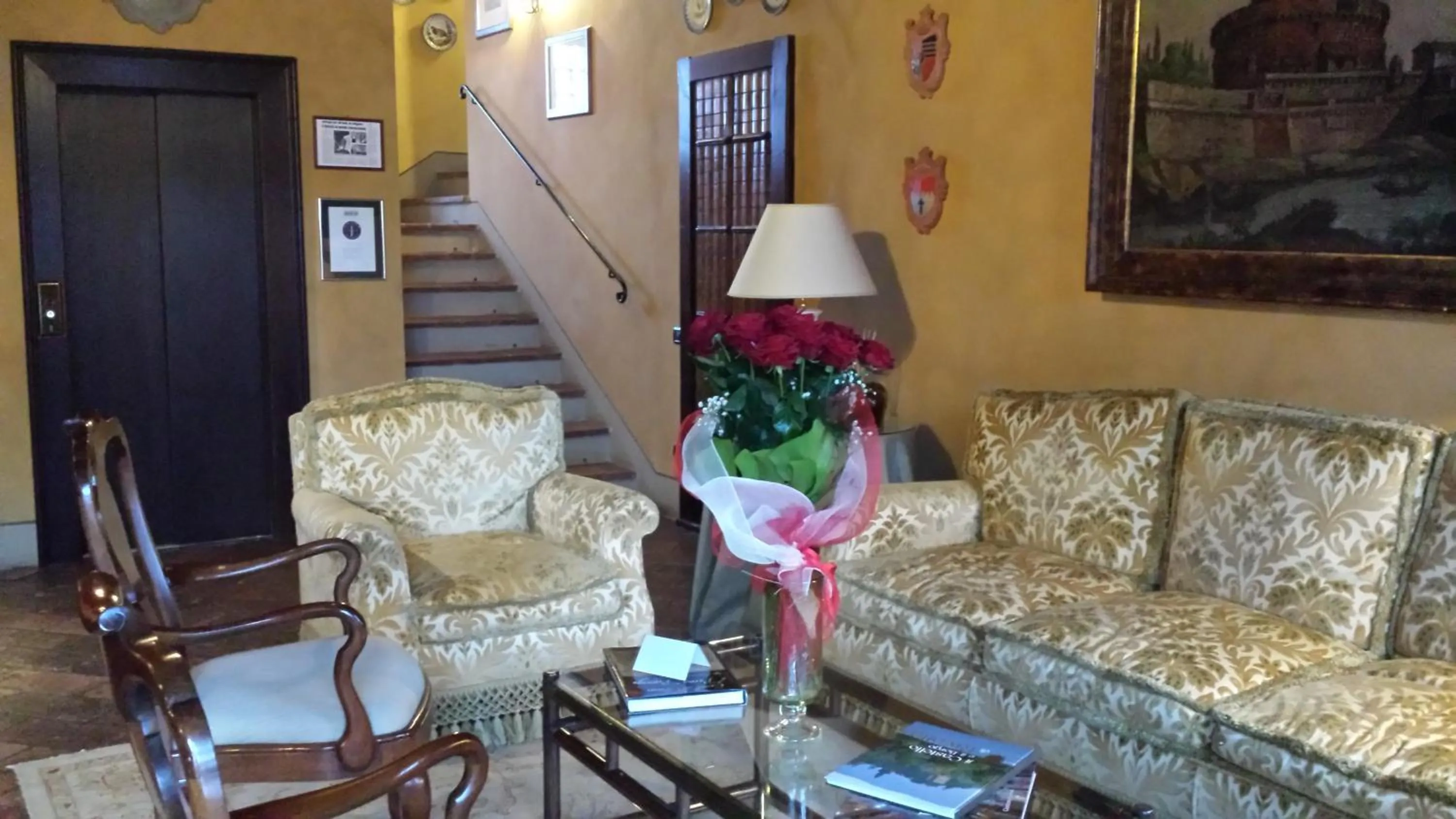 Lobby or reception in Hotel Torre di San Martino