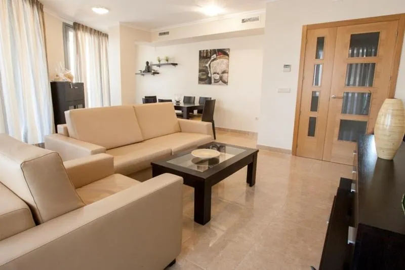 Seating area in ESTIMAR Calpe Apartments