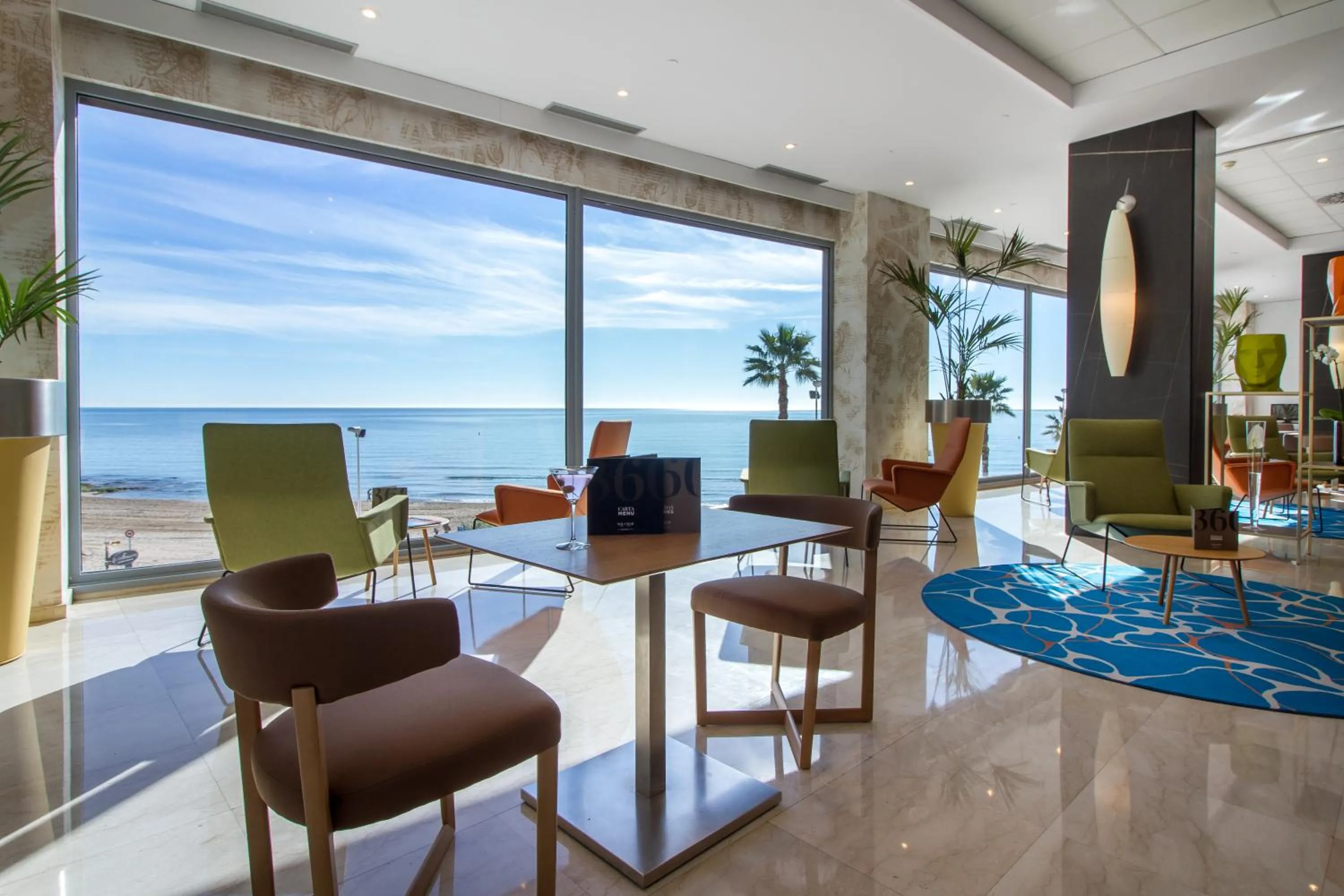 Lounge or bar in ESTIMAR Calpe Apartments