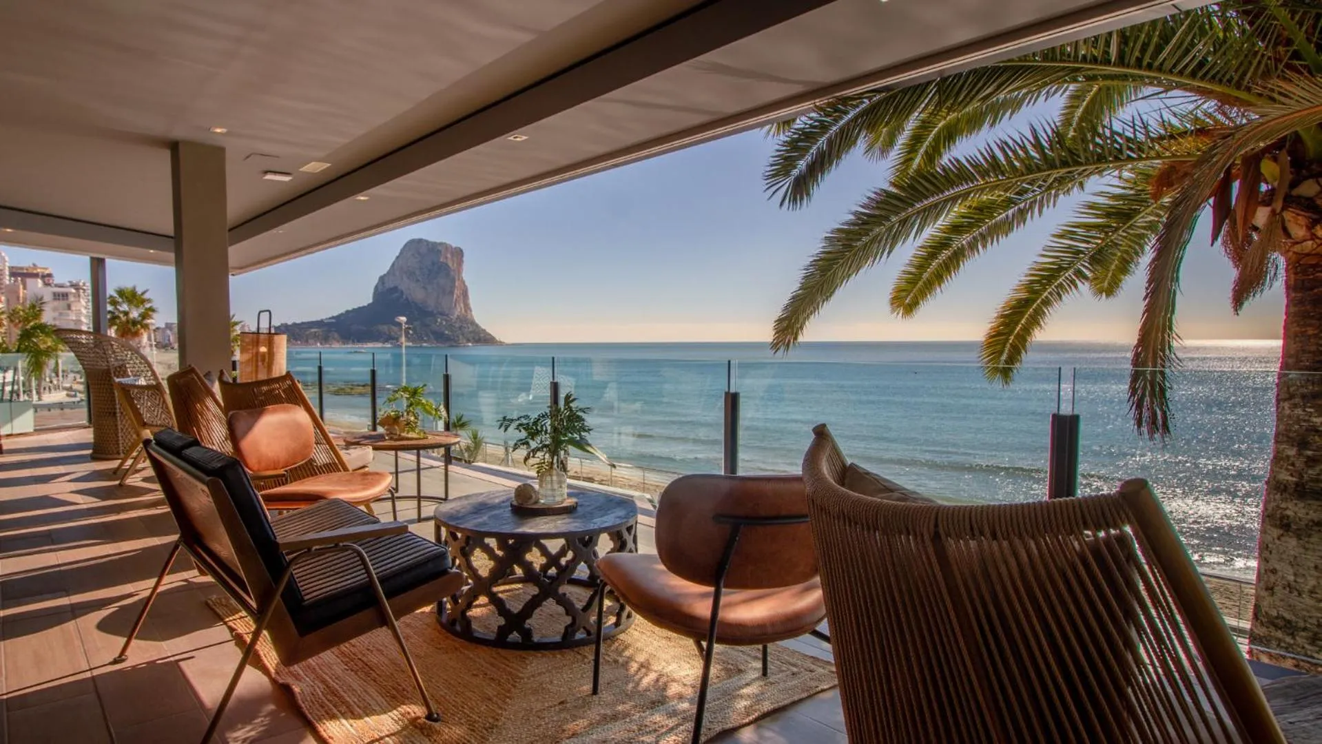 Natural landscape in ESTIMAR Calpe Apartments