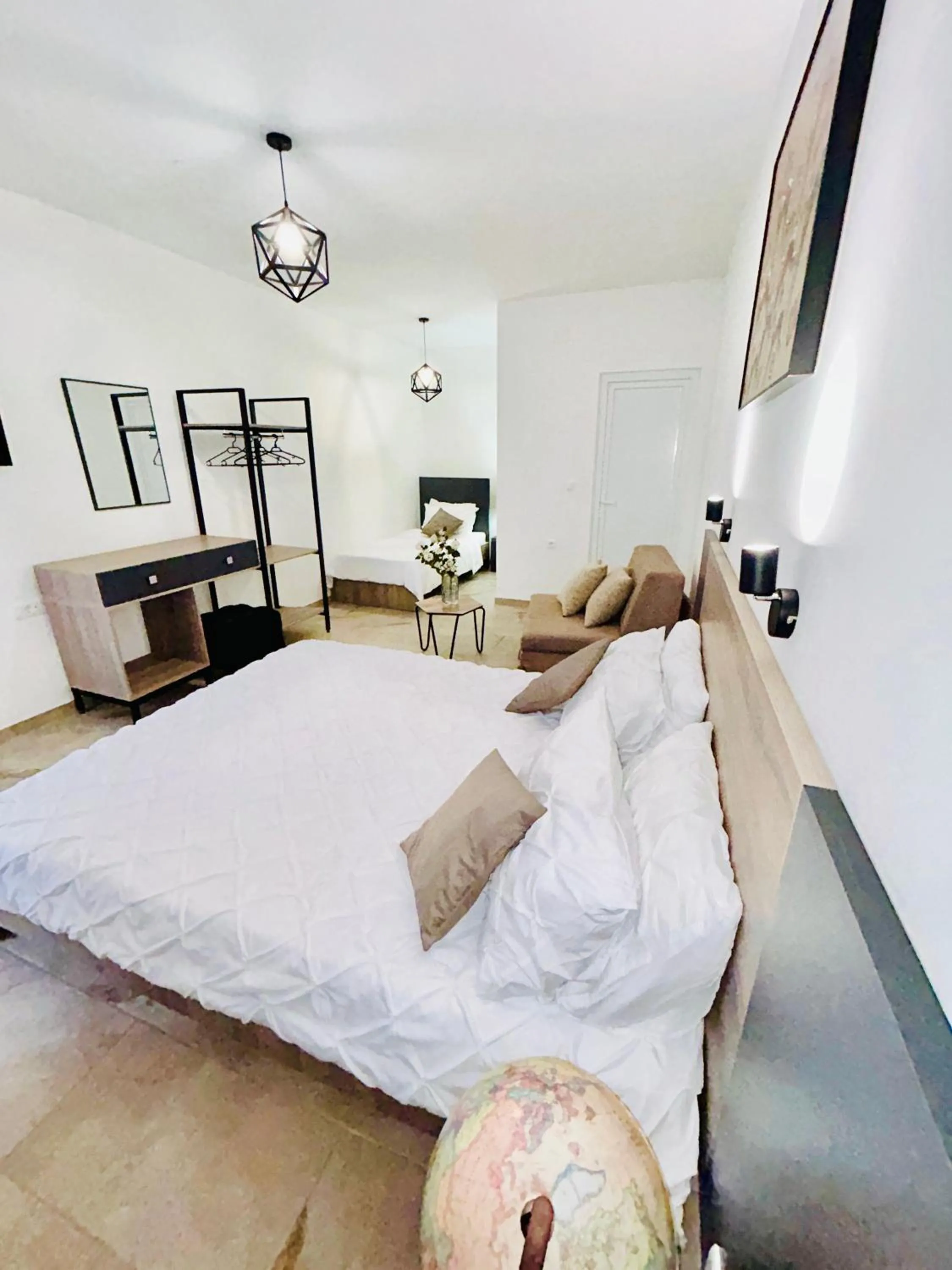 Bed in Hotel Lagadin