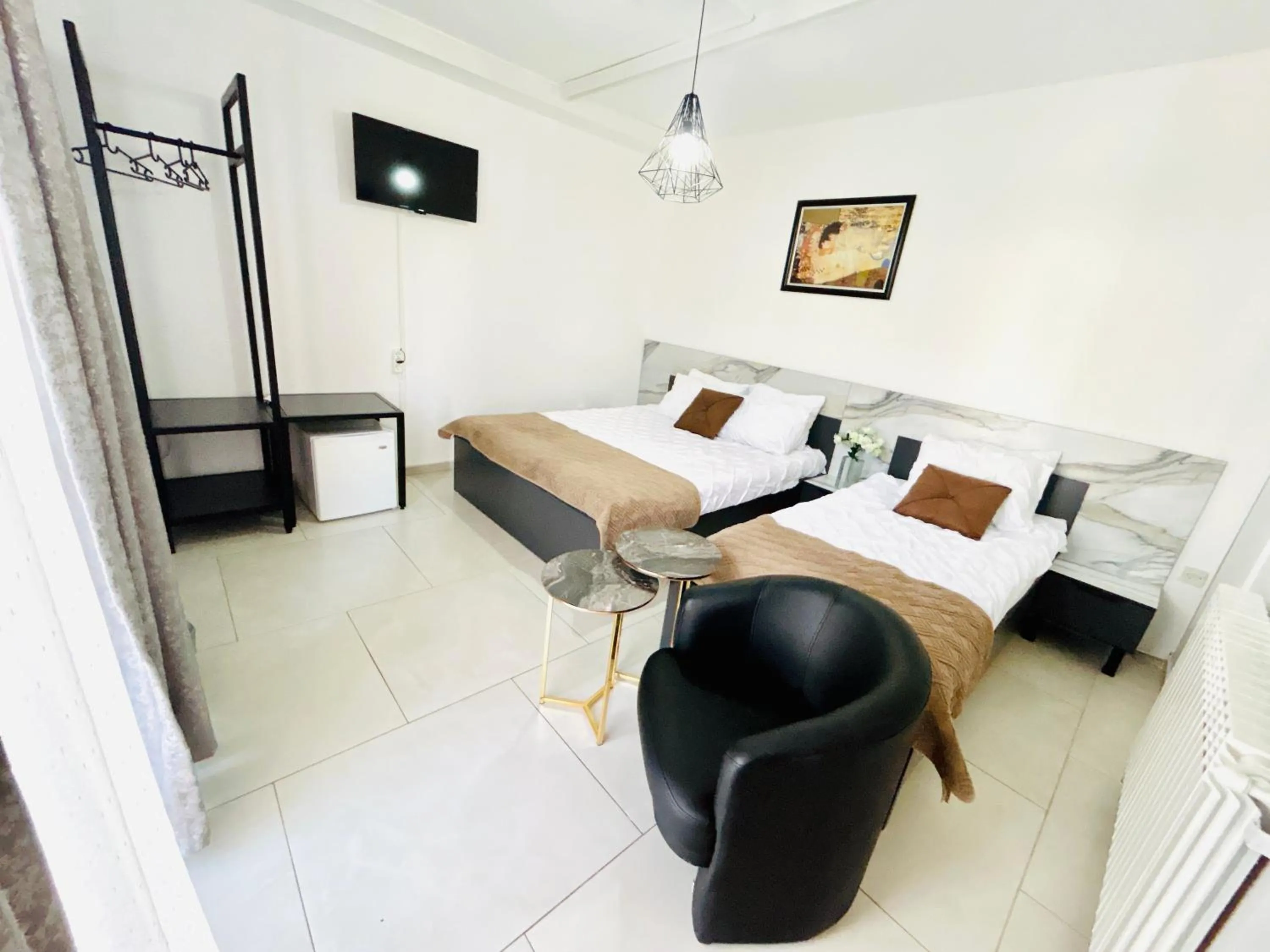 Bed in Hotel Lagadin