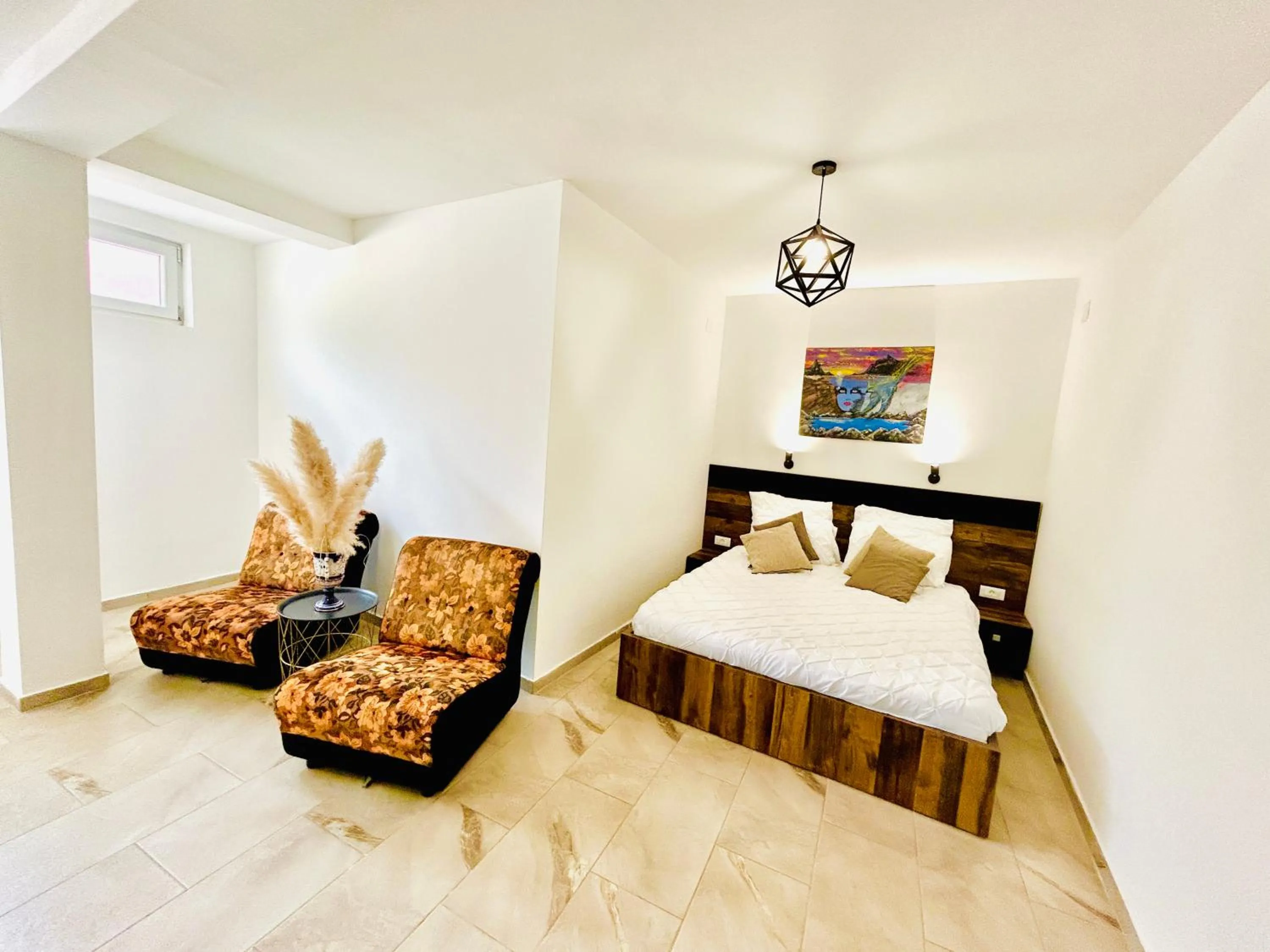 Bed in Hotel Lagadin