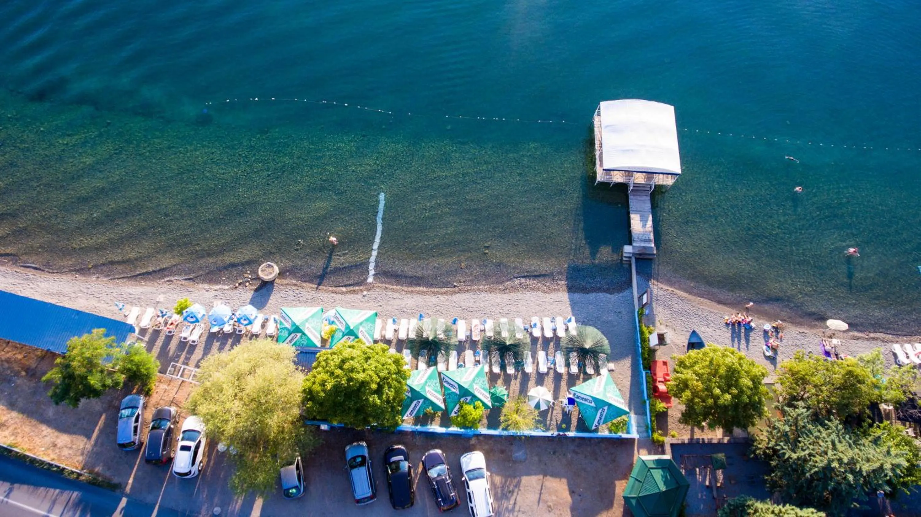 Bird's eye view in Hotel Lagadin
