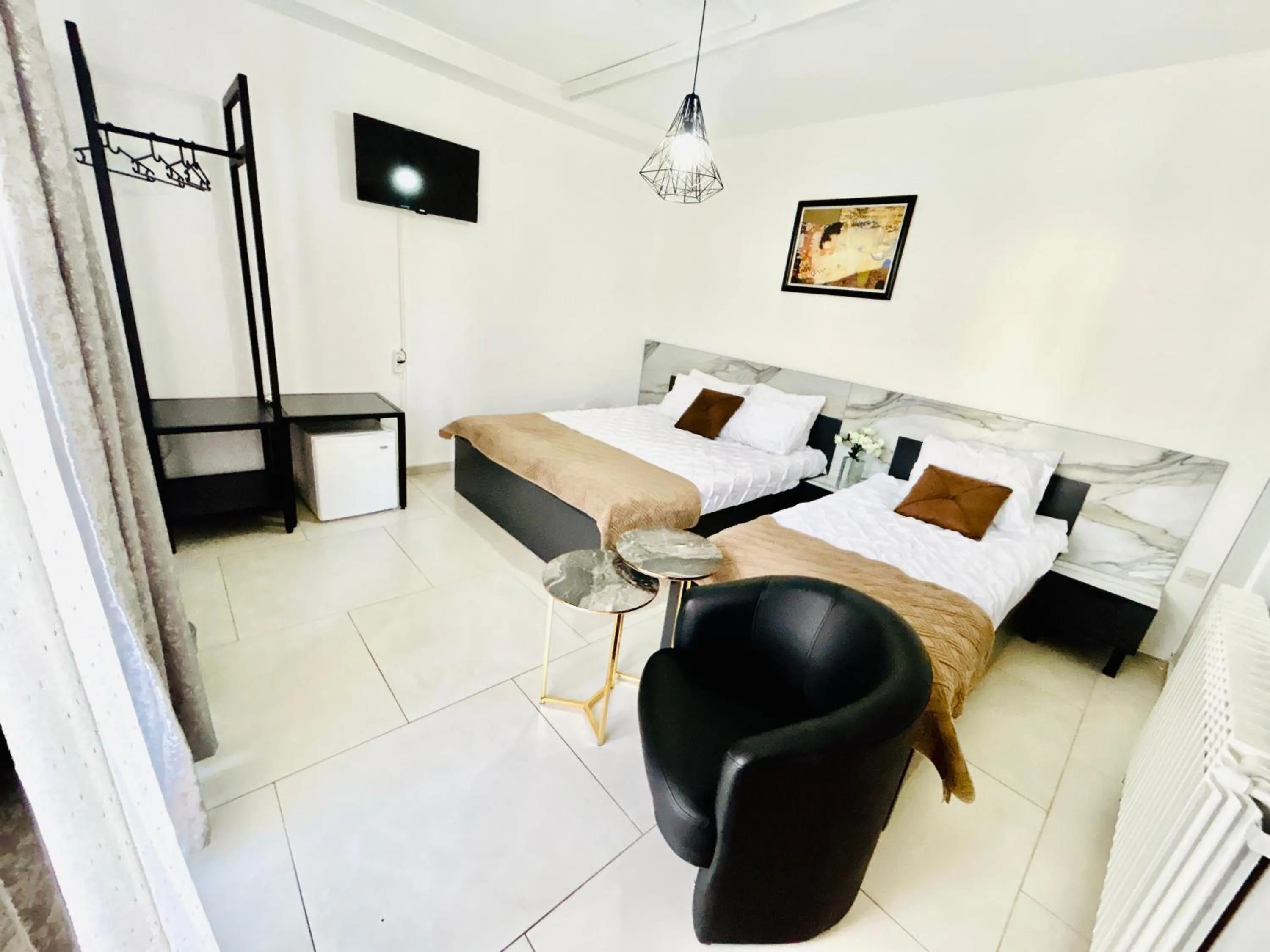 Bed in Hotel Lagadin