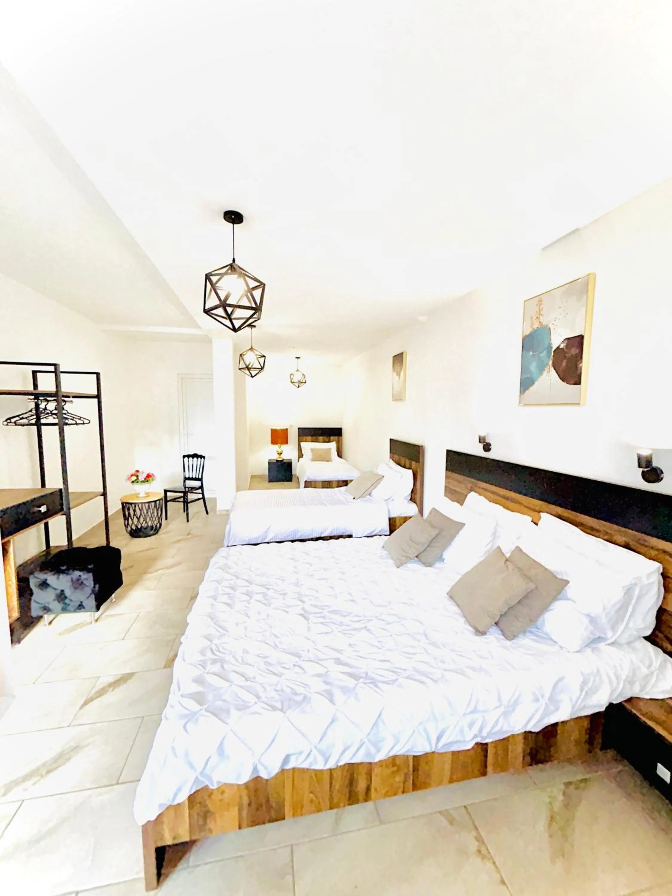 Bed in Hotel Lagadin