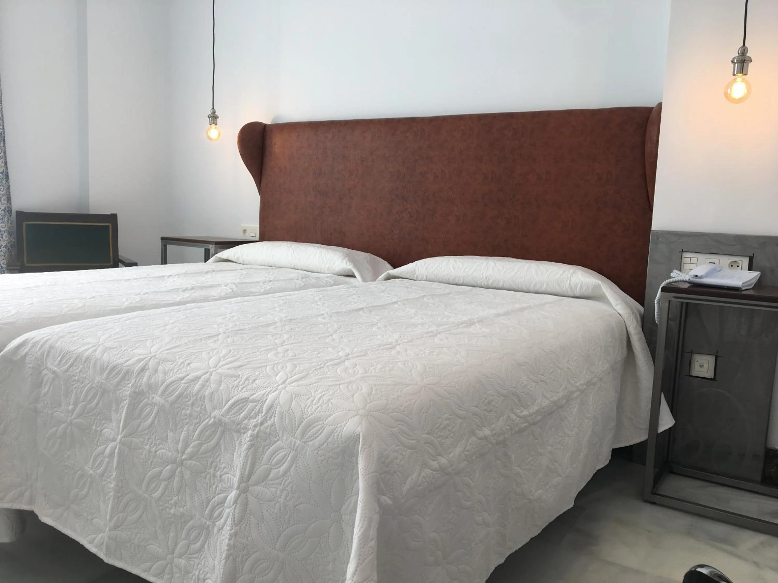 Bed in Hotel Don Miguel