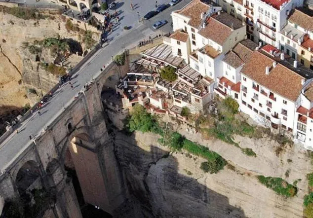 Facade/entrance in Hotel Don Miguel