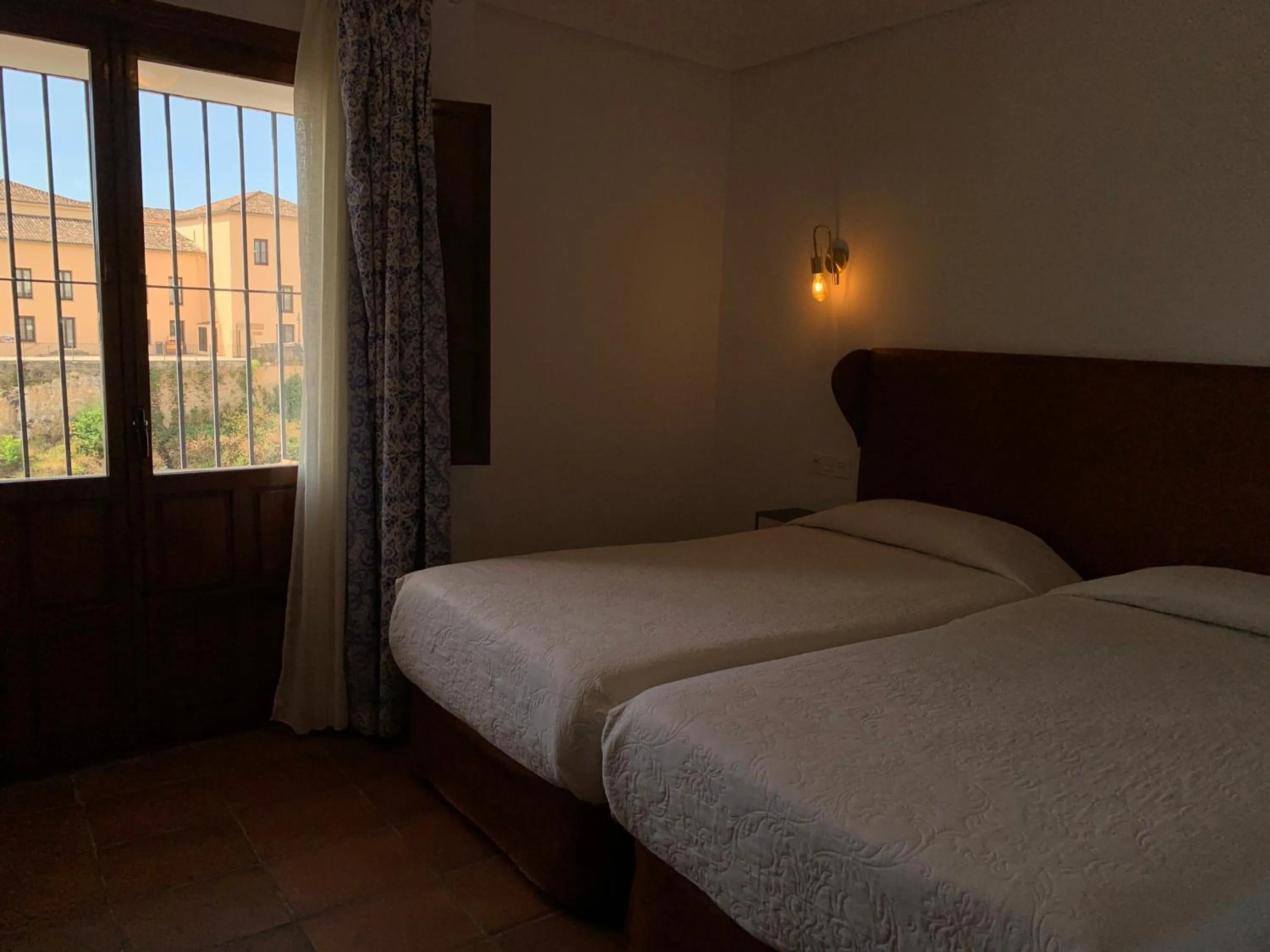 Bed in Hotel Don Miguel