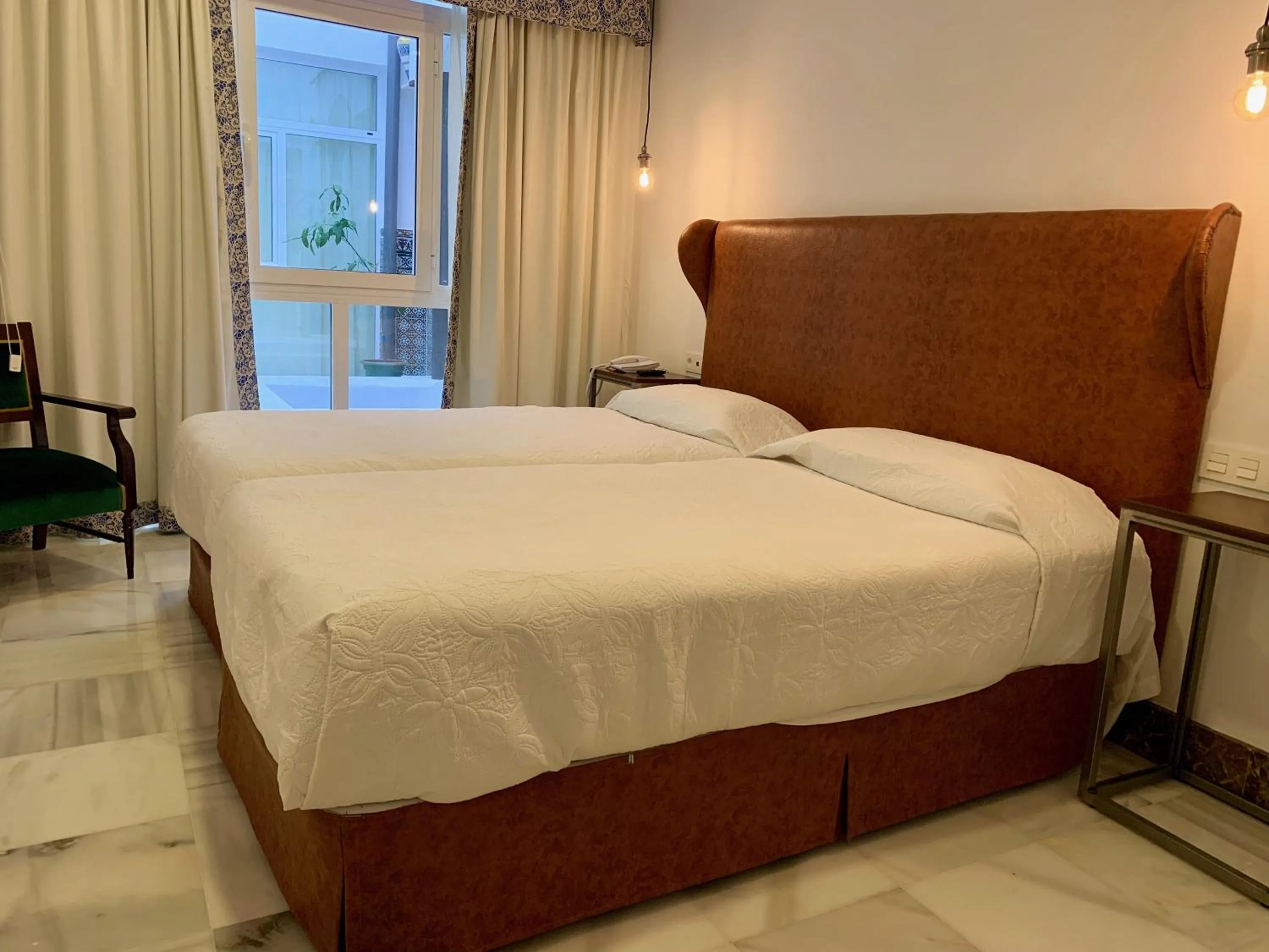 Bed in Hotel Don Miguel