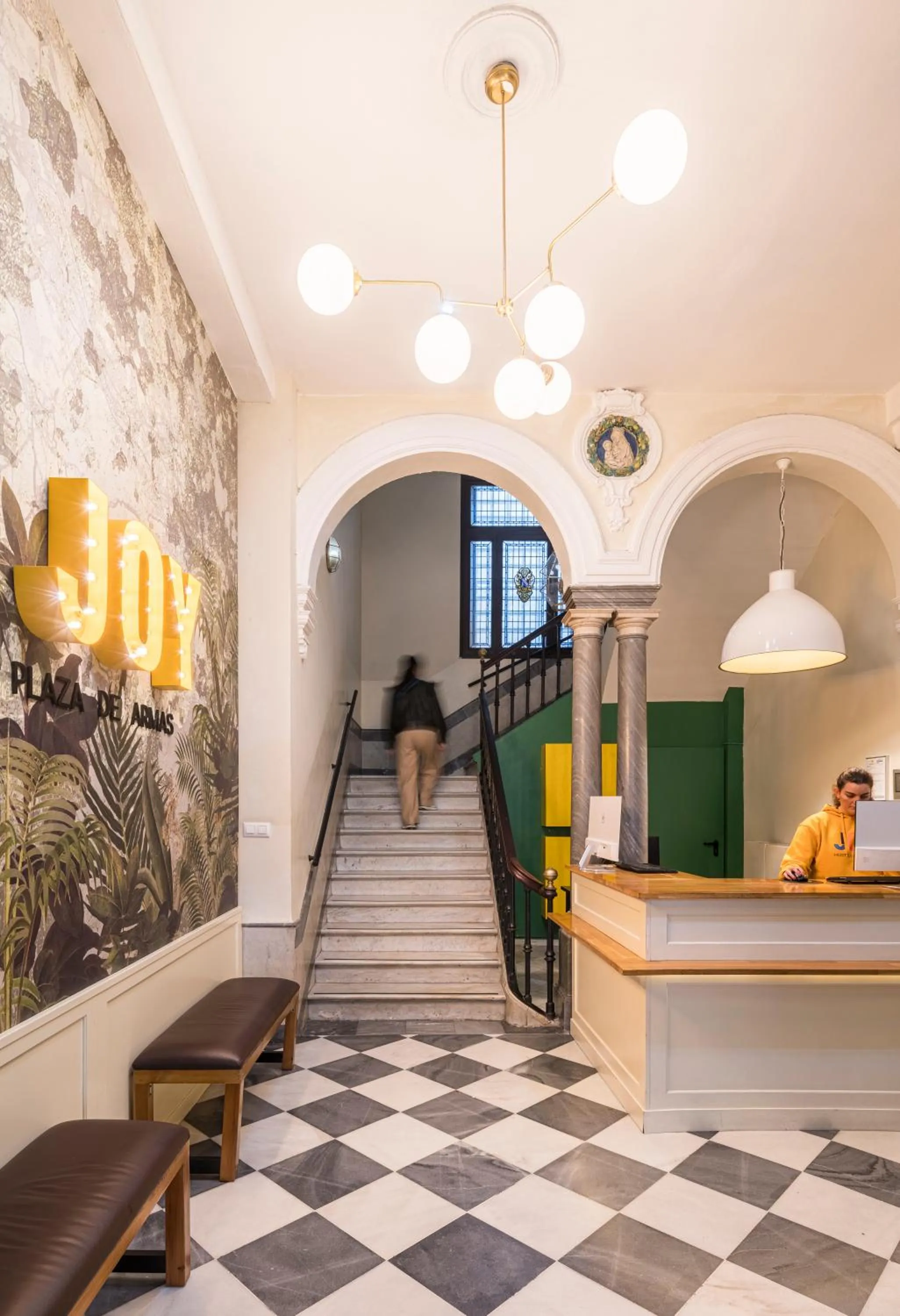 Lobby or reception in JOY Plaza de Armas