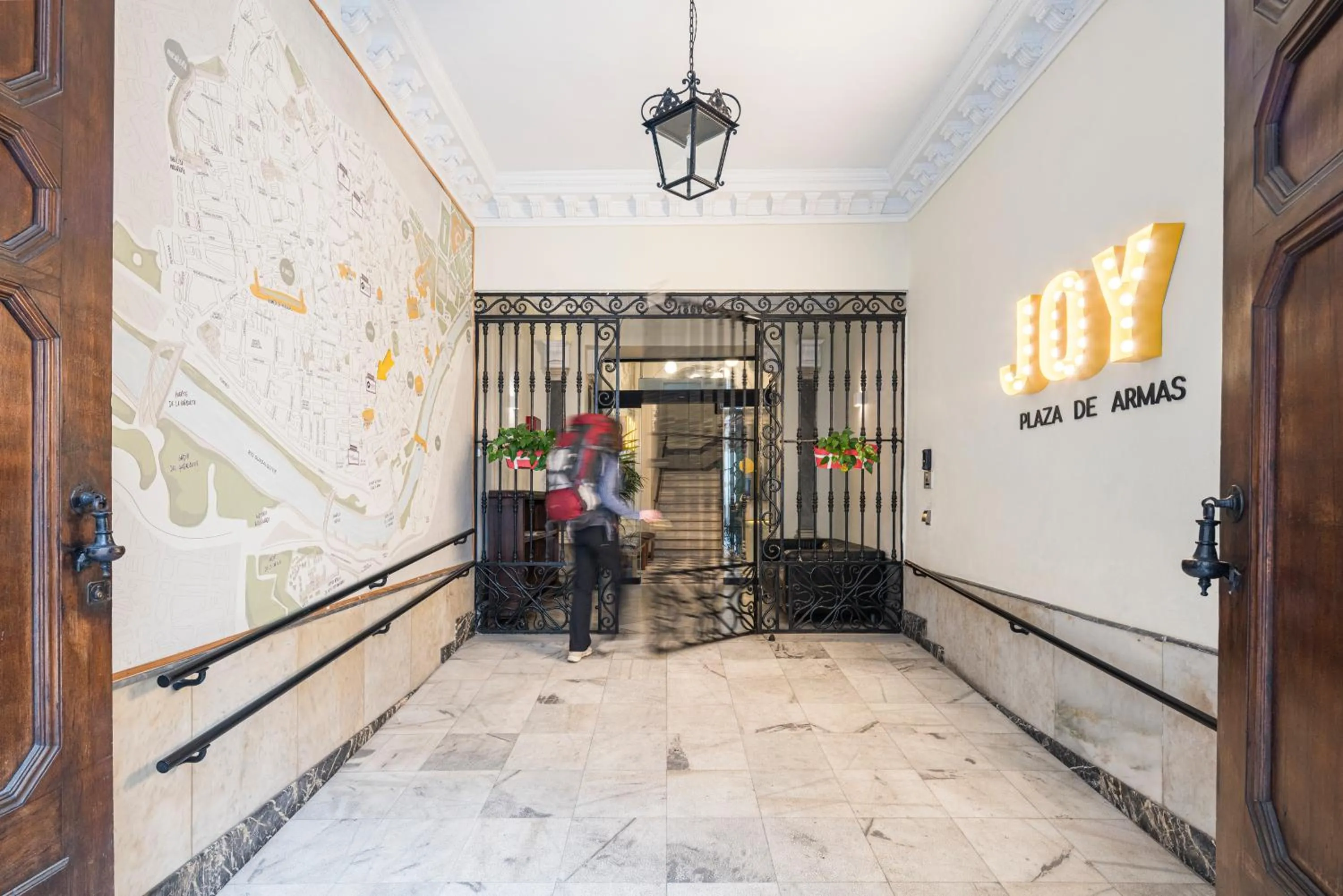 Lobby or reception in JOY Plaza de Armas