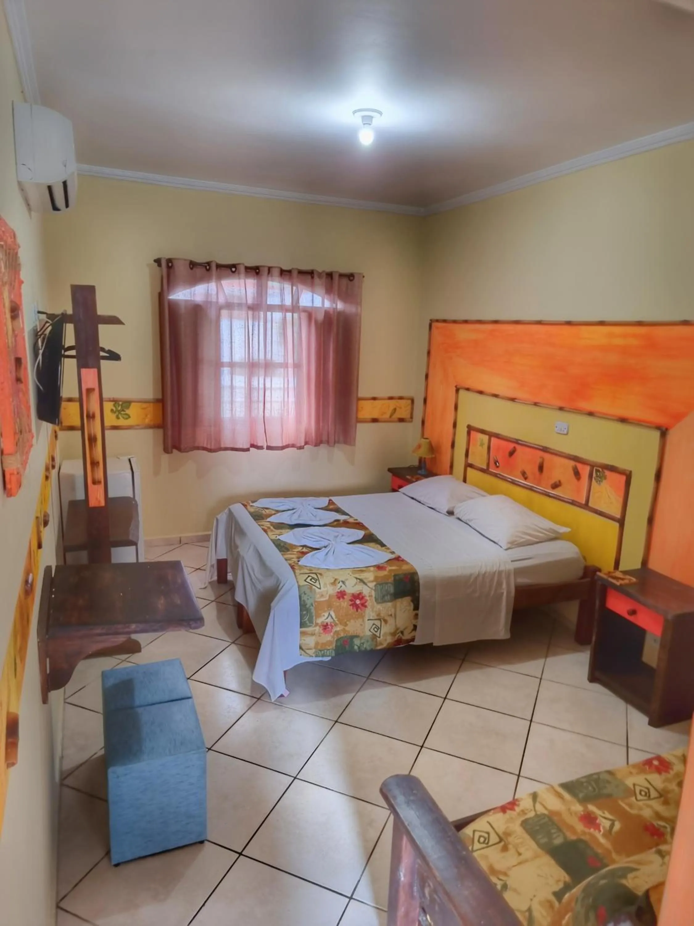 Bed in Peruíbe Suíte Flat Hotel