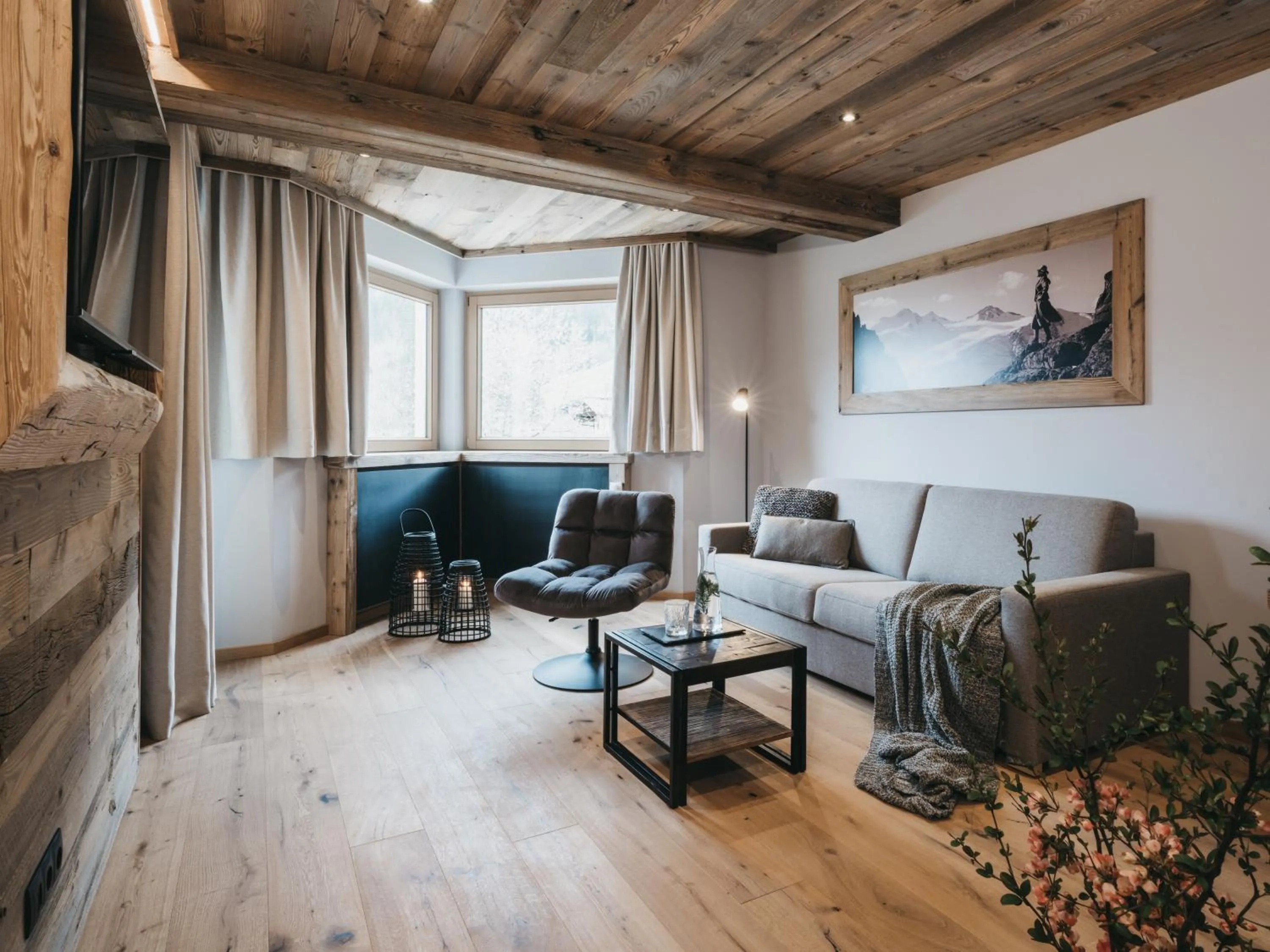 Living room in VAYA Zillertal