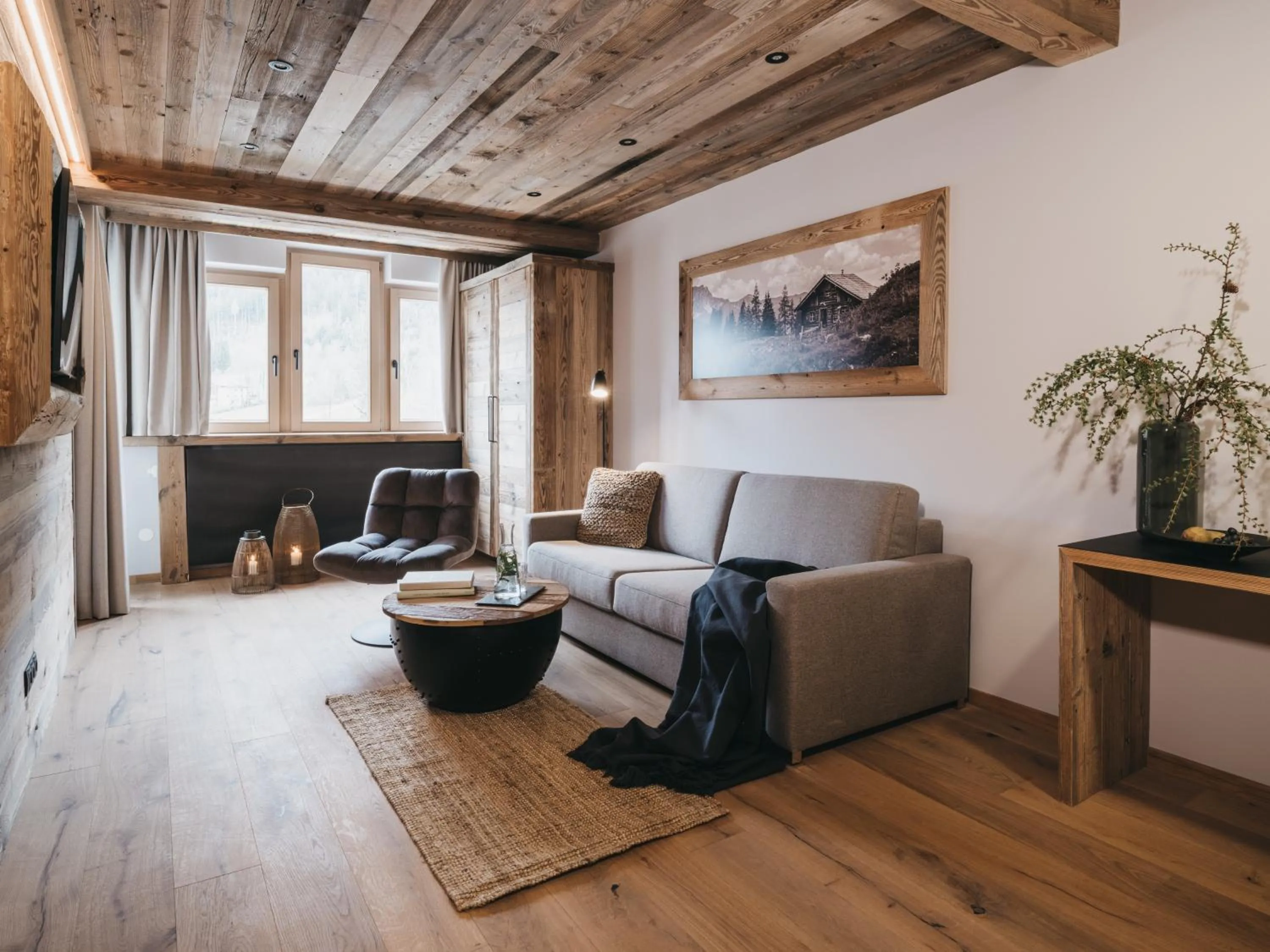 Living room in VAYA Zillertal