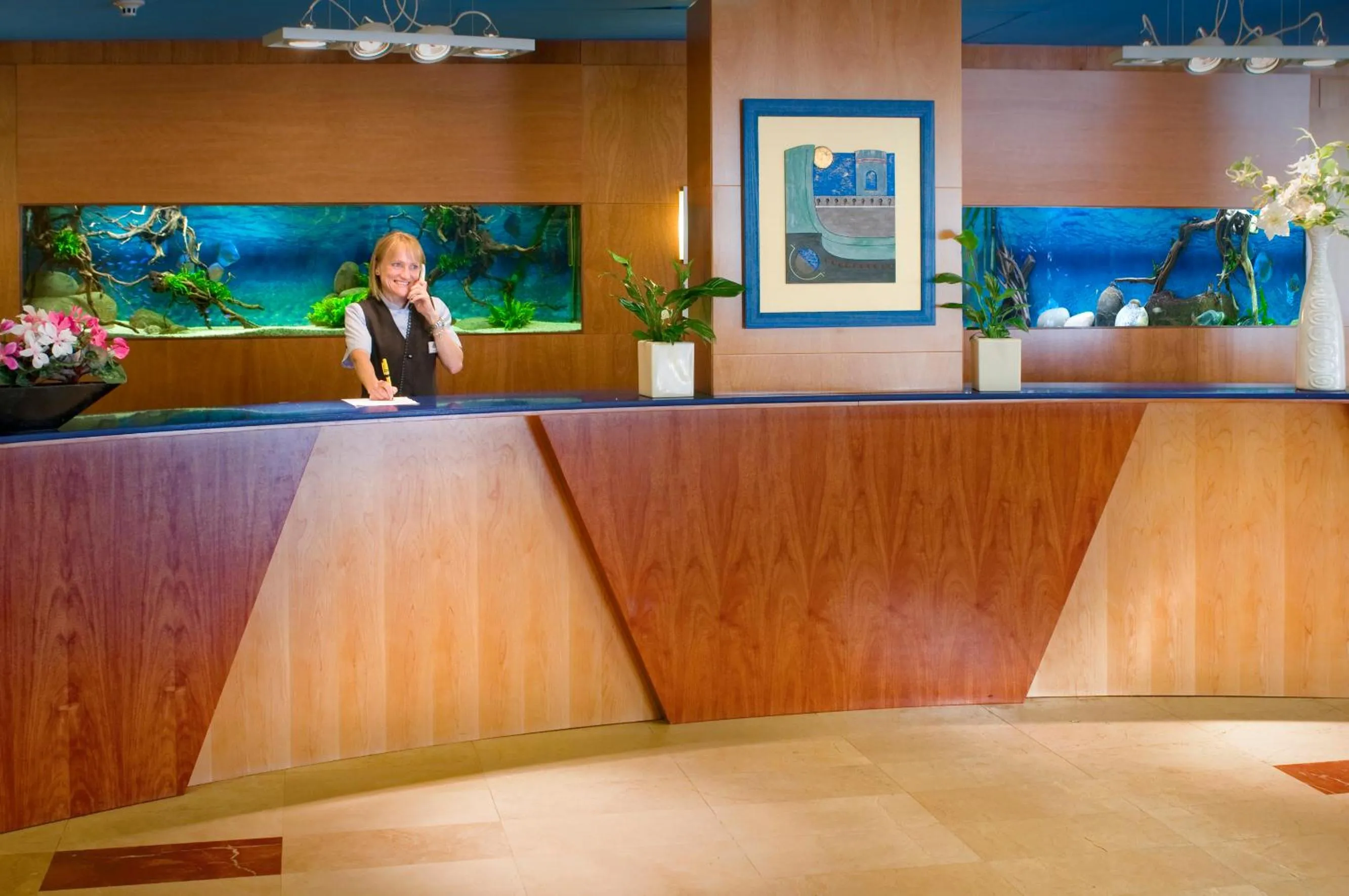 Lobby or reception in Hotel Montemar Maritim