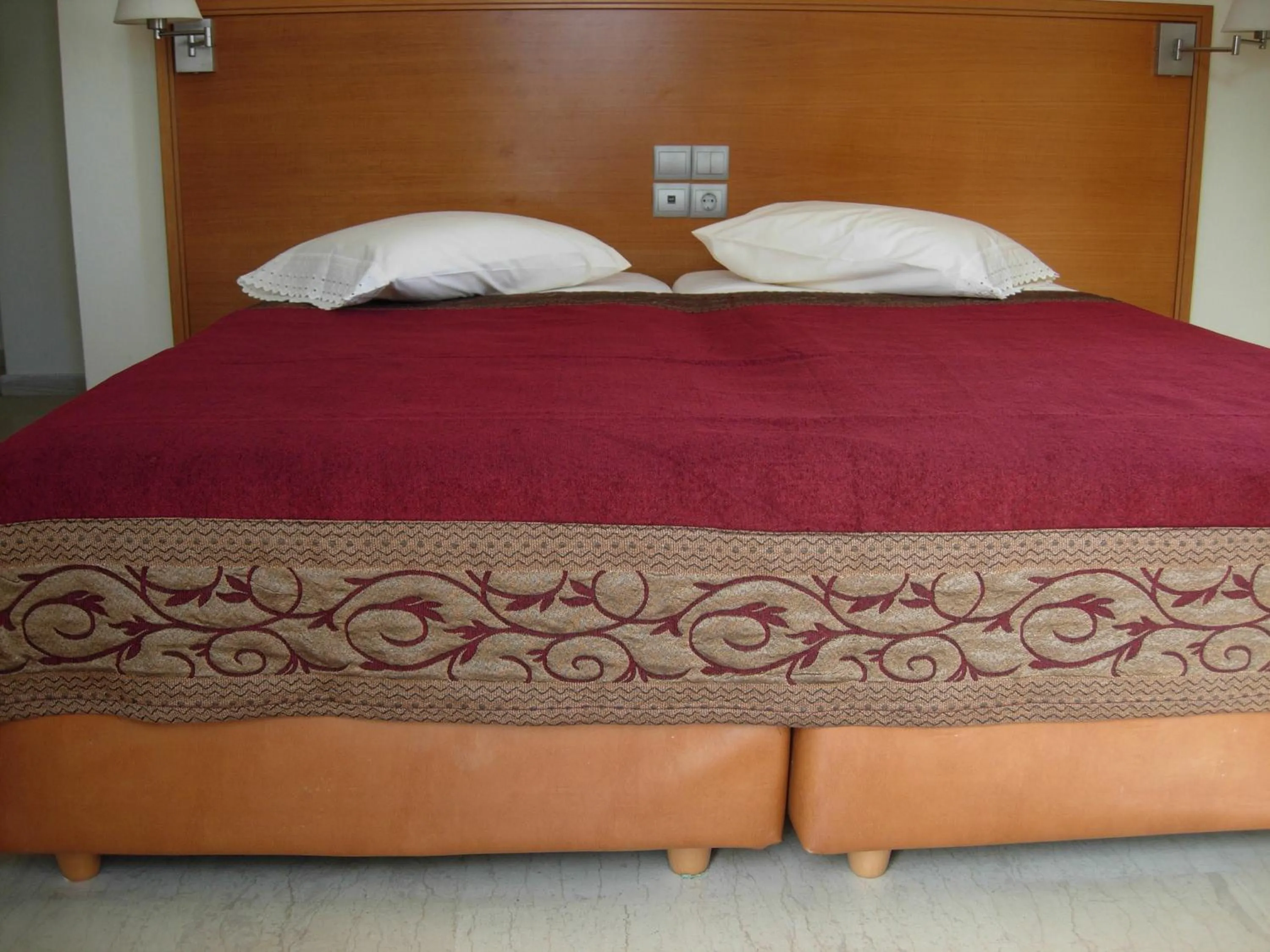 Bed in Philippos Studios & Apartments
