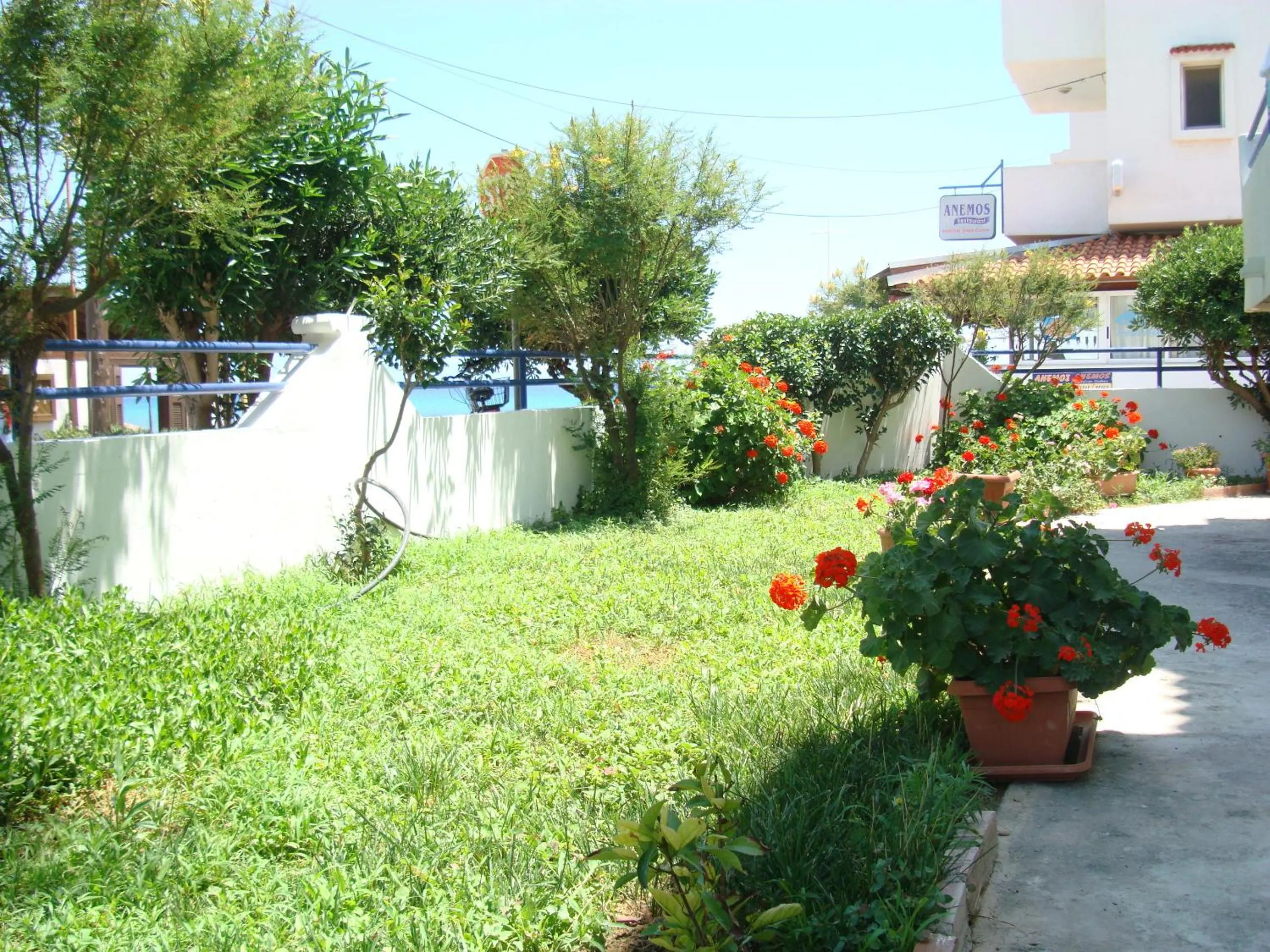 Garden in Philippos Studios & Apartments