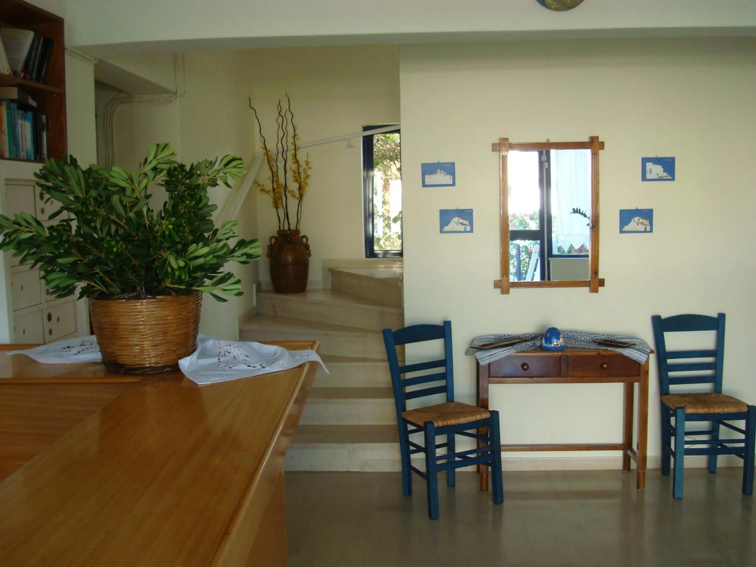 Lobby or reception in Philippos Studios & Apartments
