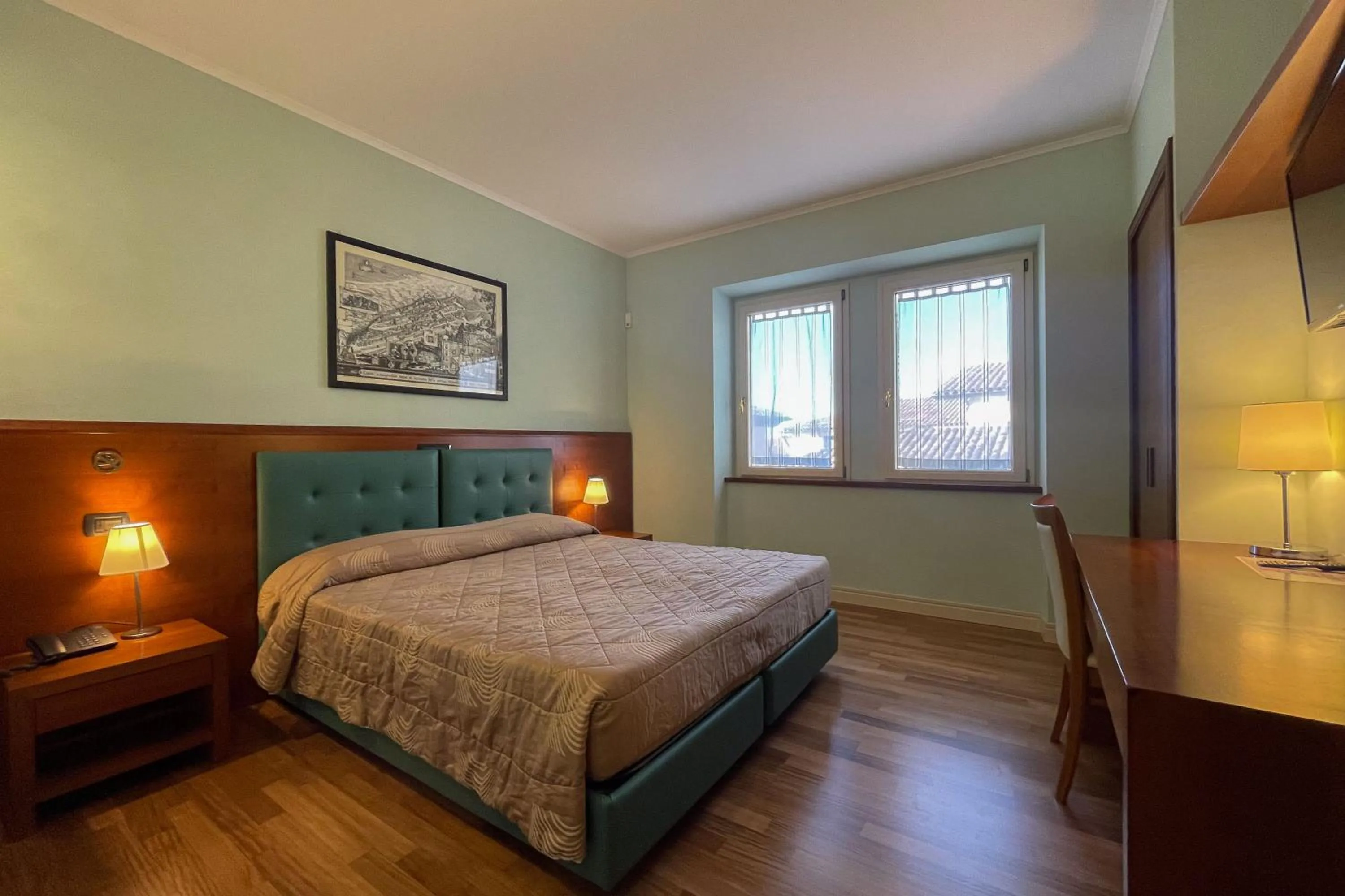 Bedroom, Bed in Hotel Rosa