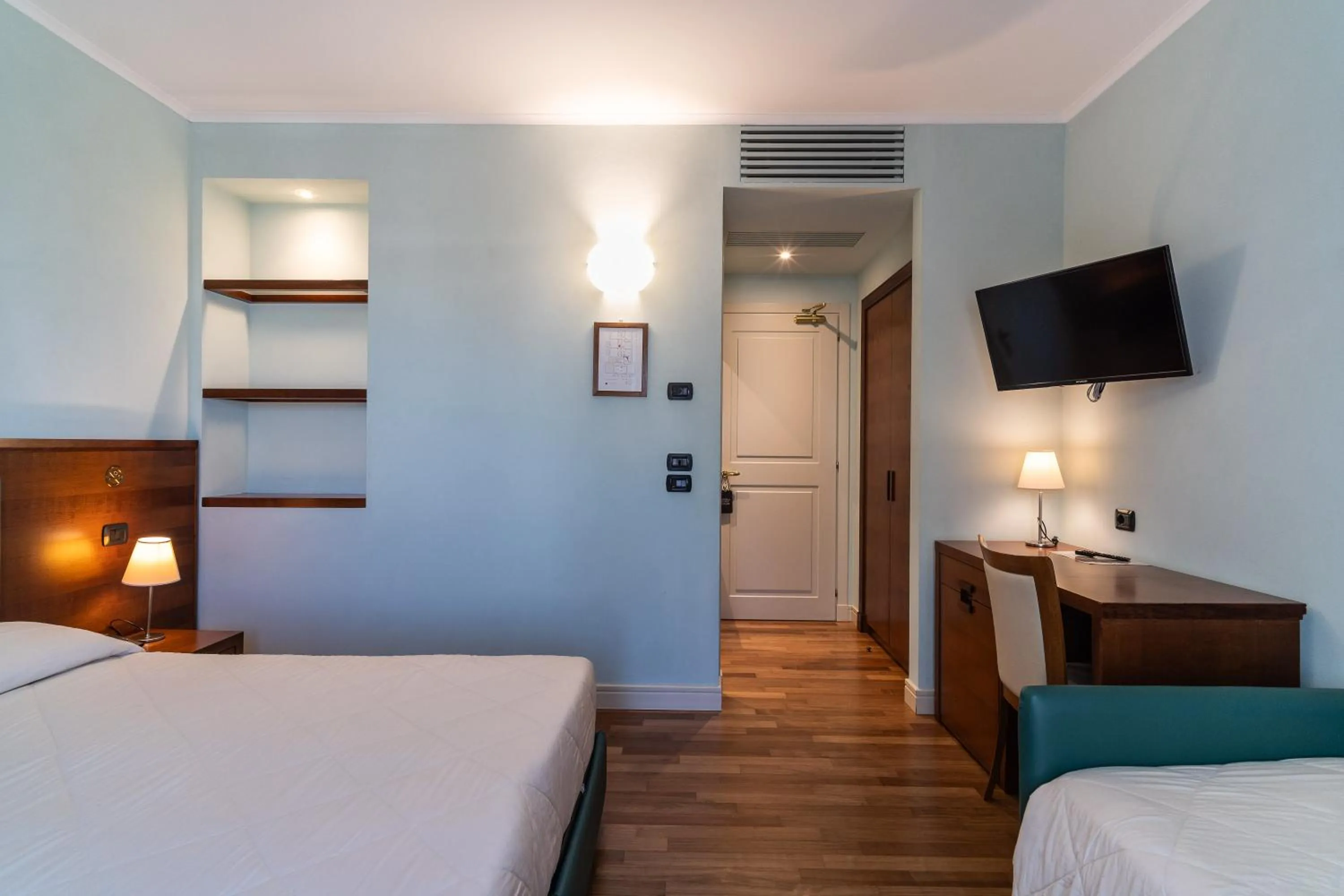 Decorative detail, Bed in Hotel Rosa