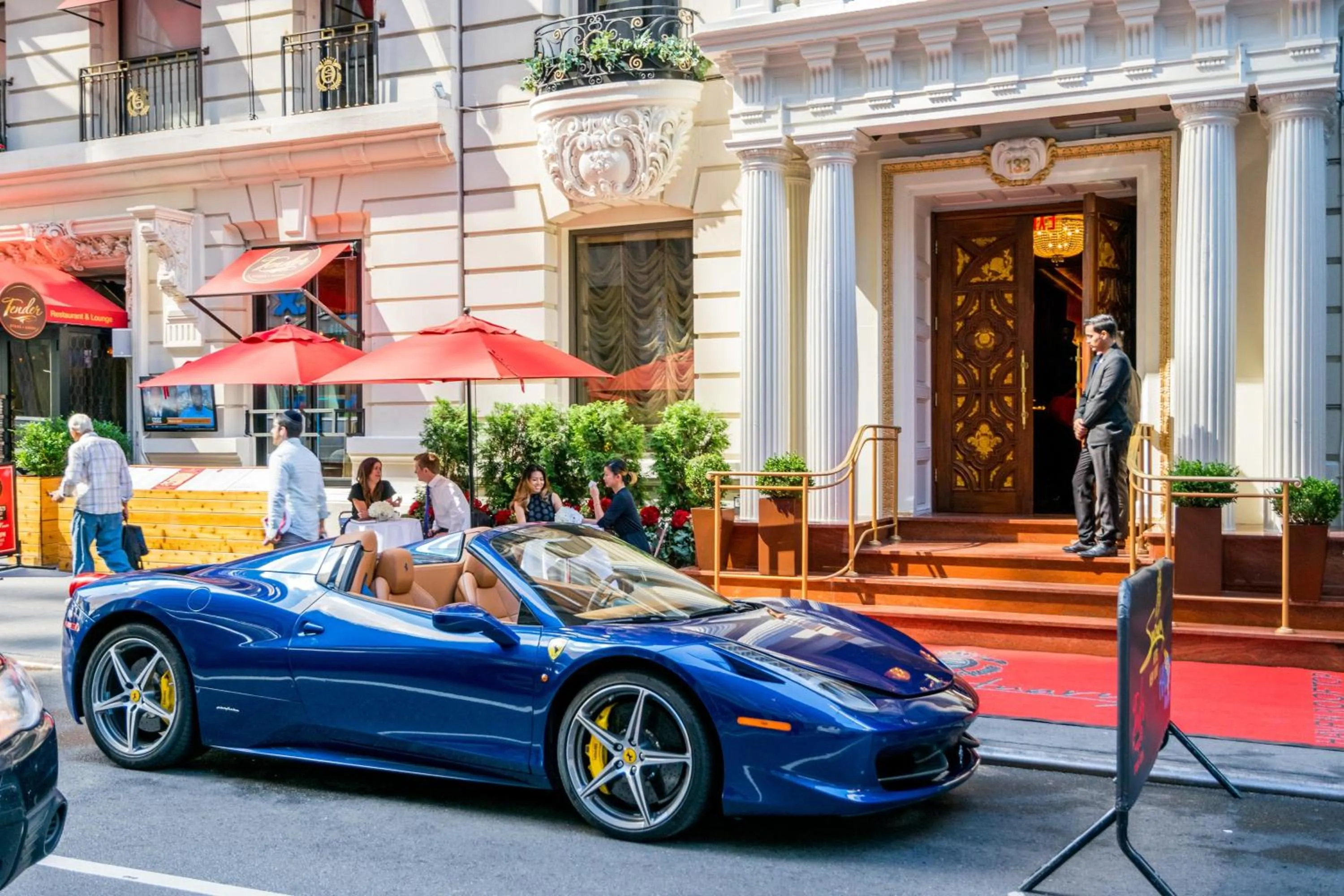 Facade/entrance in Sanctuary Hotel New York
