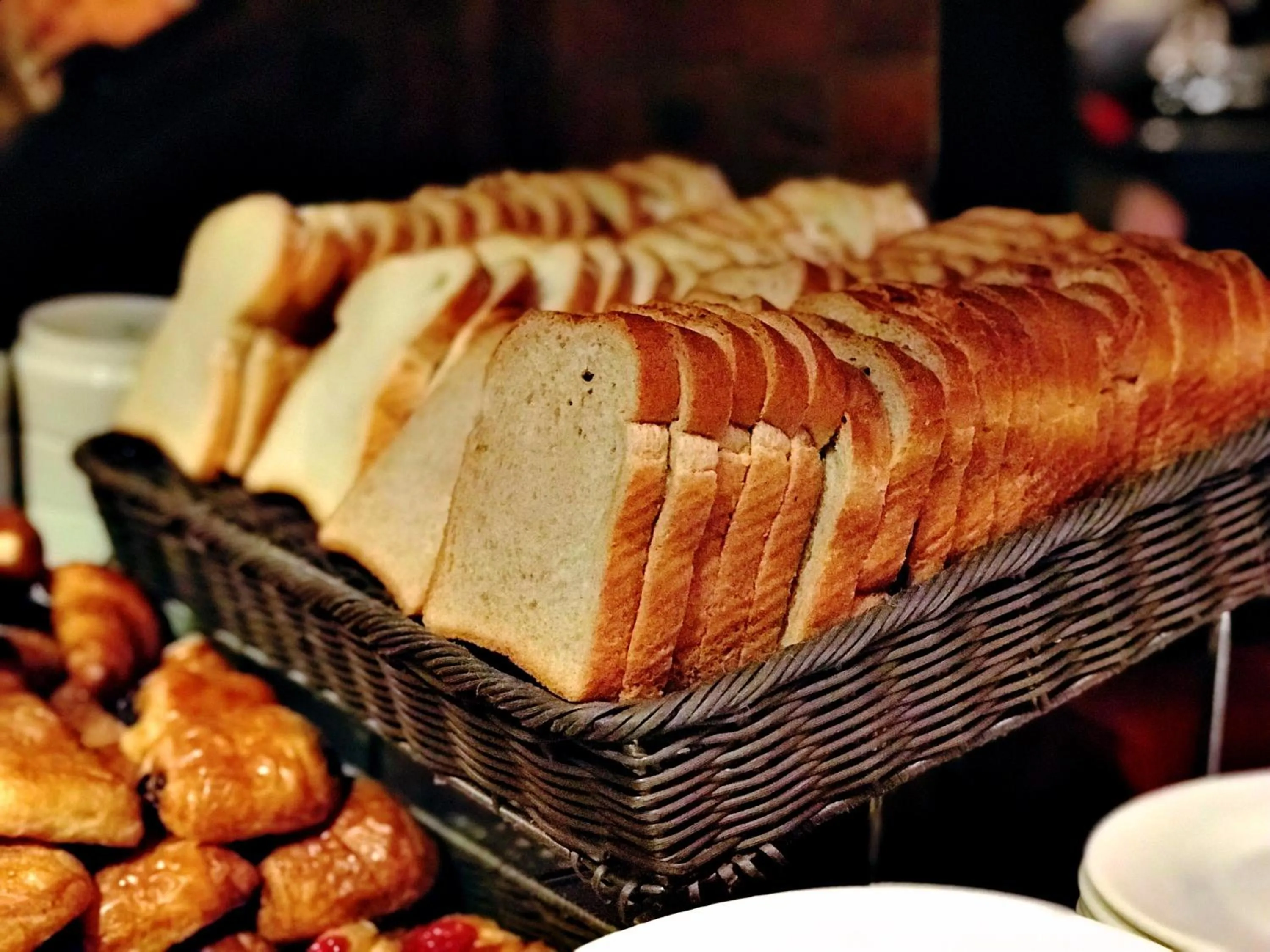Continental breakfast in Sanctuary Hotel New York