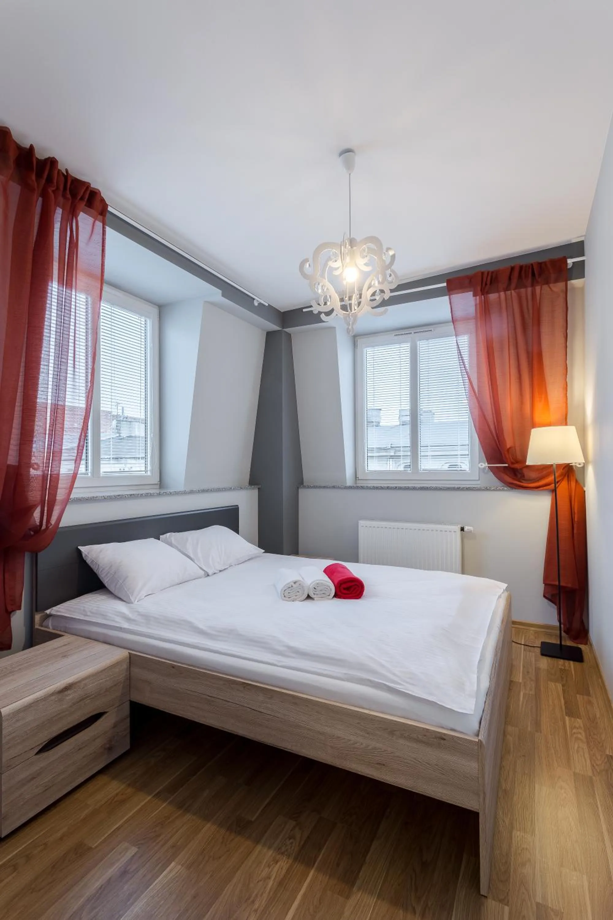 Bedroom, Bed in Apartamenty Centrum Częstochowa Stara Kamienica