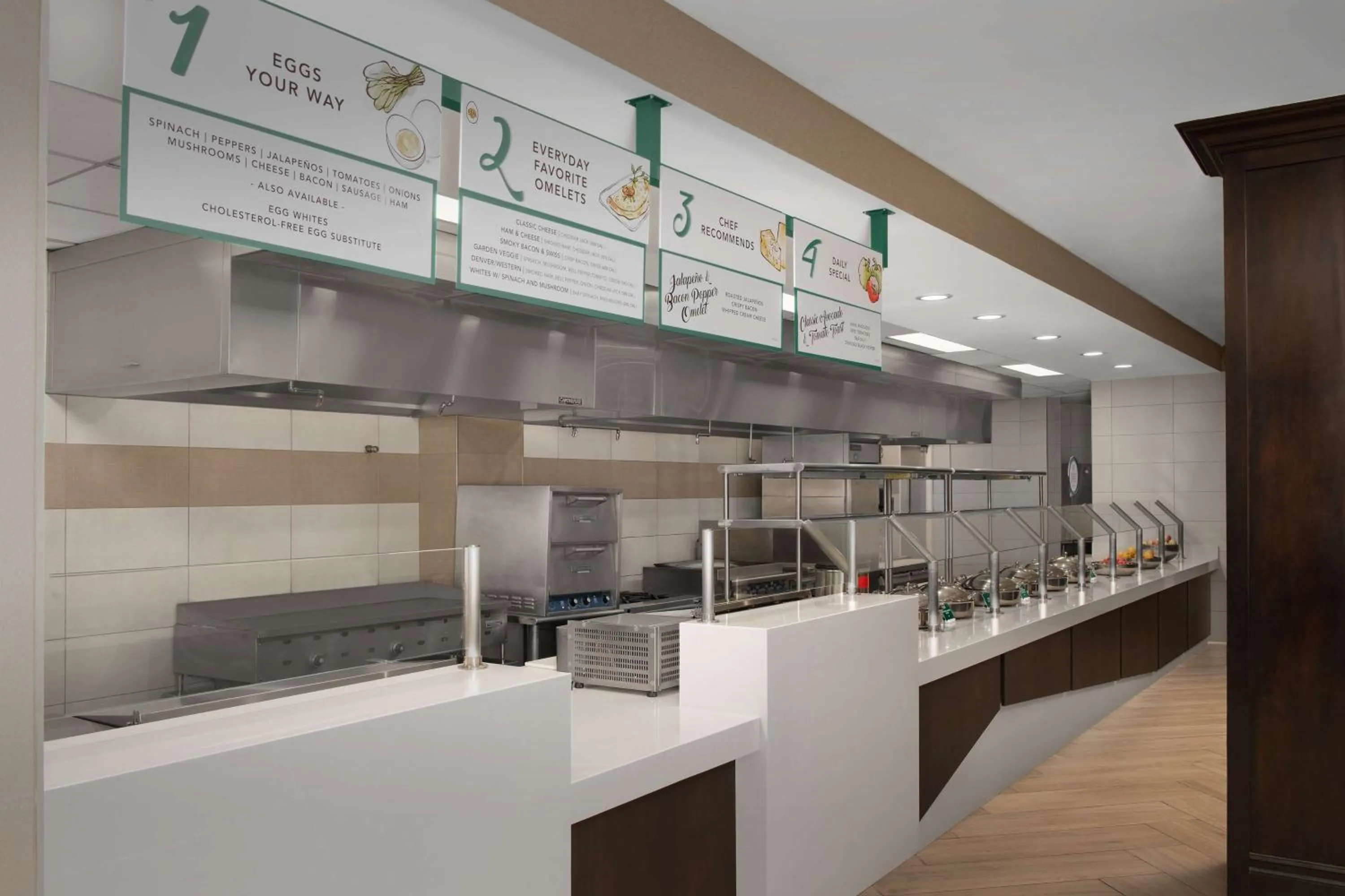 Breakfast in Embassy Suites La Quinta Hotel & Spa