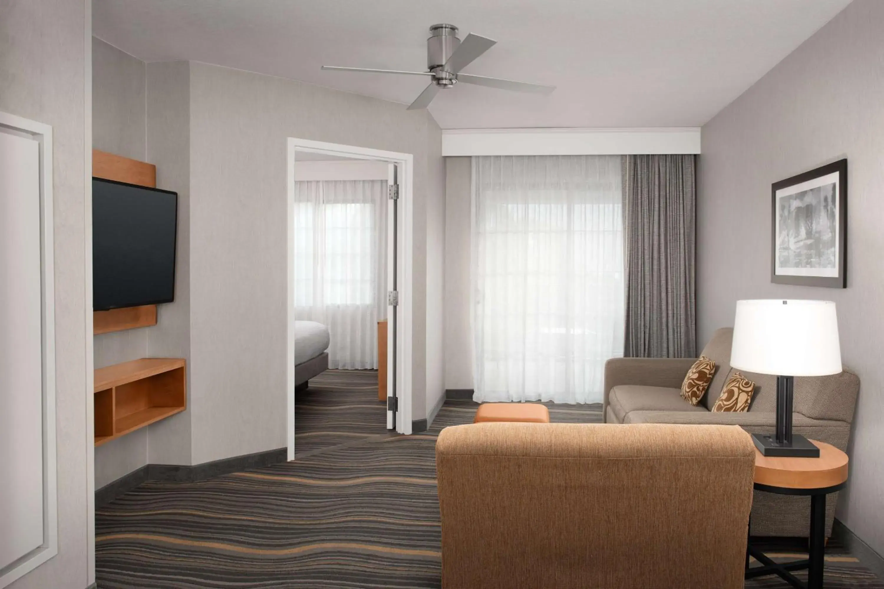 King Room with Balcony in Embassy Suites La Quinta Hotel & Spa King Room with Balcony in Embassy Suites La Quinta Hotel & Spa