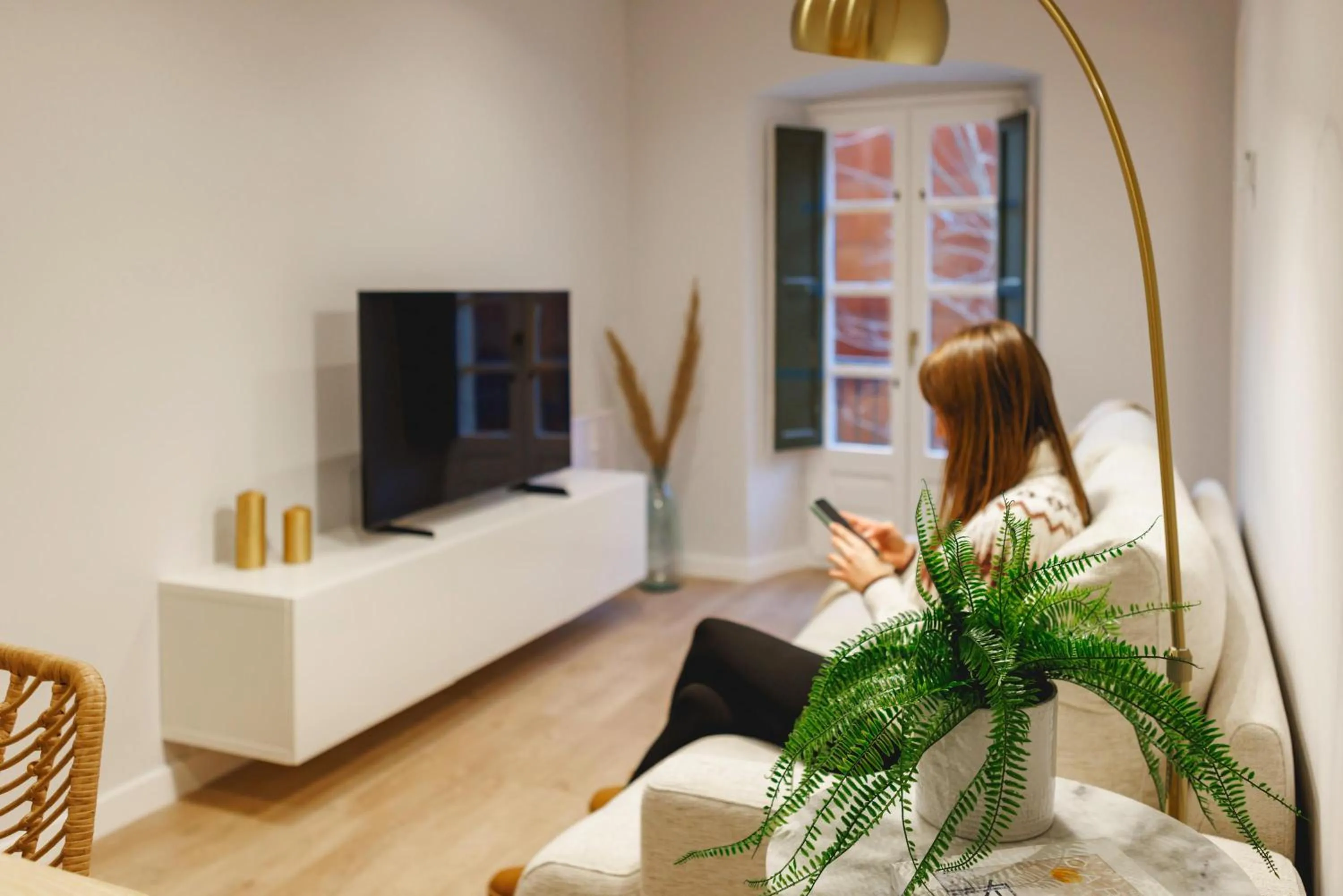 Seating area in Bravissimo Apartaments Mora 4