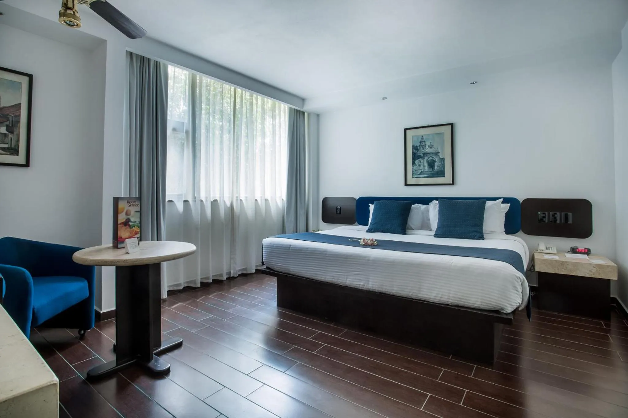 Bedroom in Hotel Real de Puebla