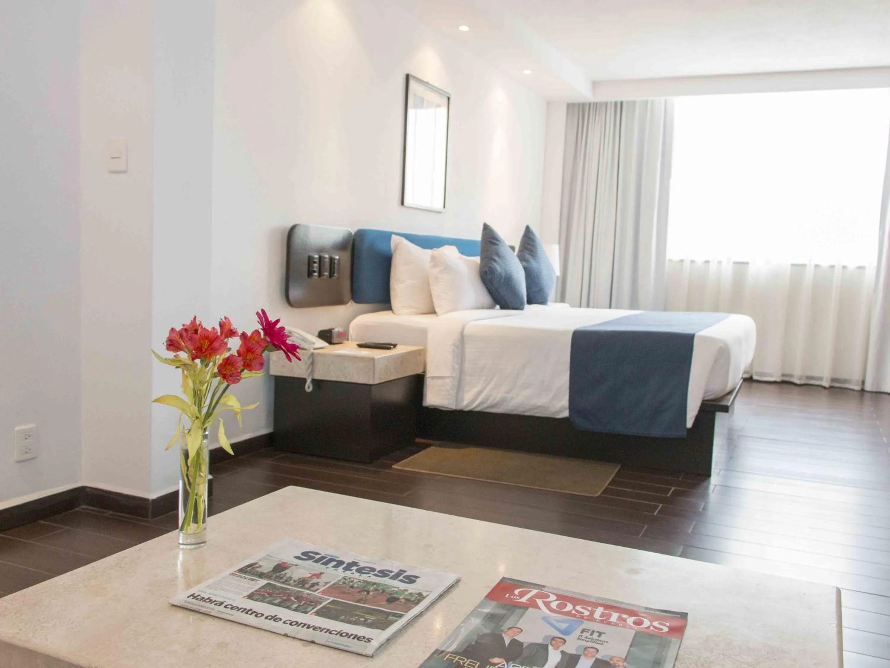 Photo of the whole room in Hotel Real de Puebla