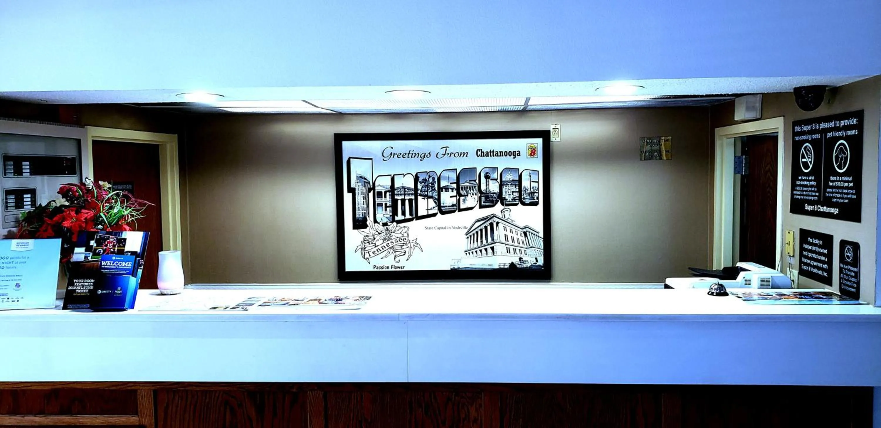 Lobby or reception in Rodeway Inn Chattanooga Hamilton Place