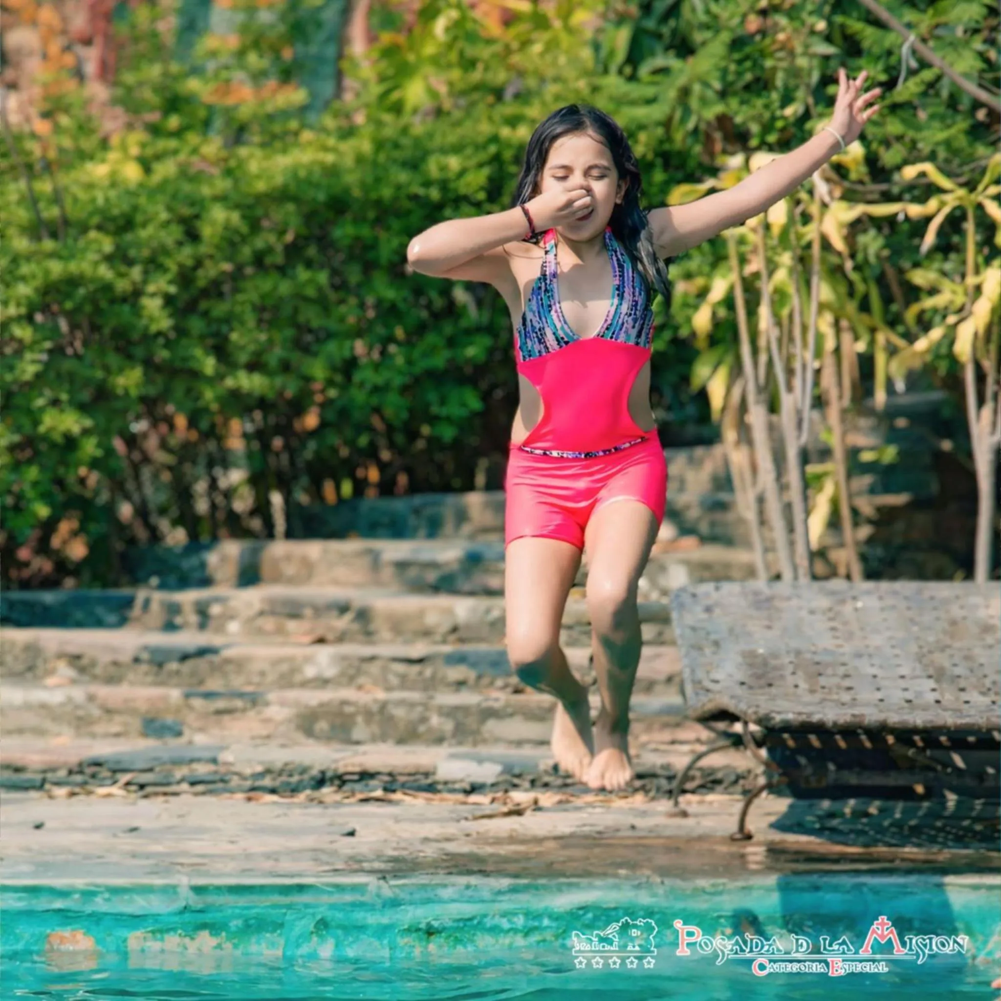 Swimming pool in Posada de la Mision, Hotel Museo y Jardin