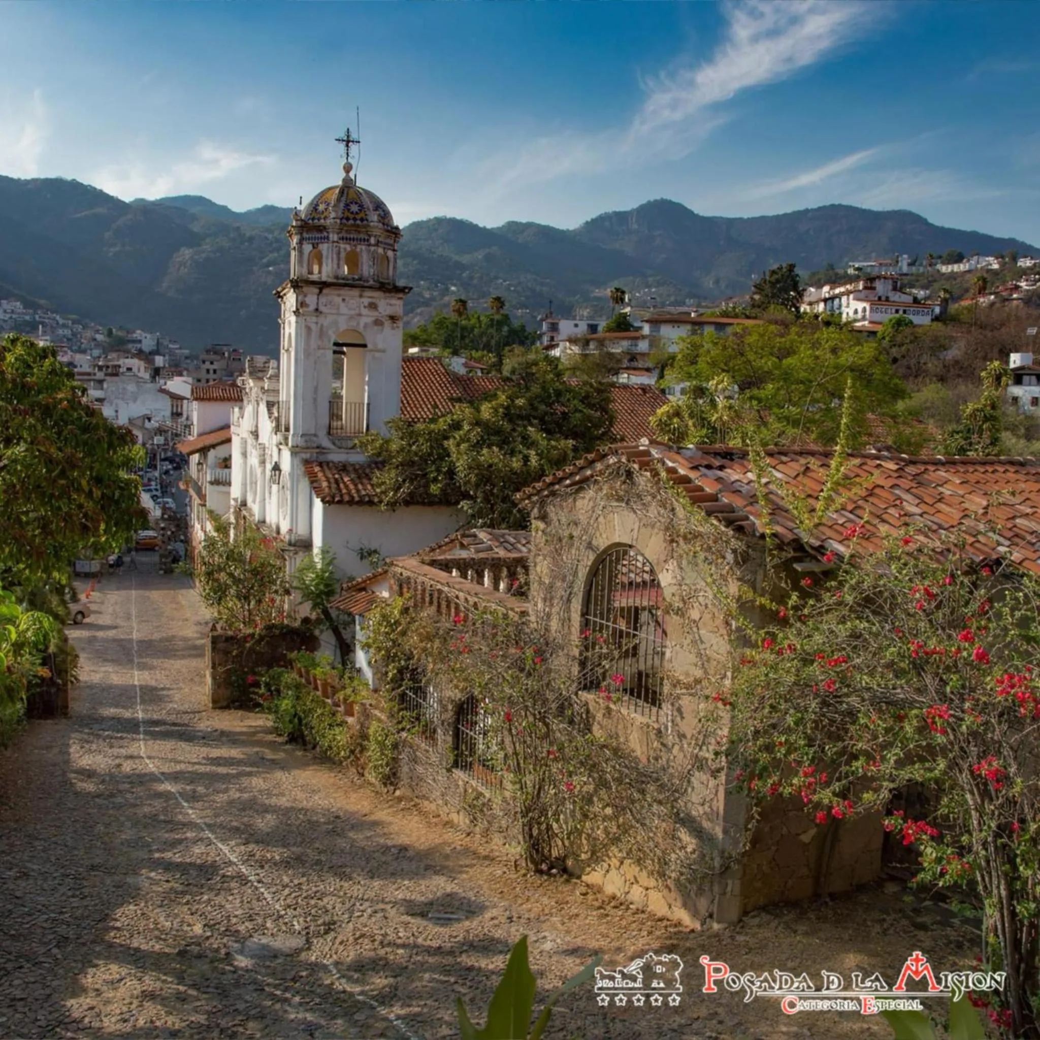 Property building in Posada de la Mision, Hotel Museo y Jardin