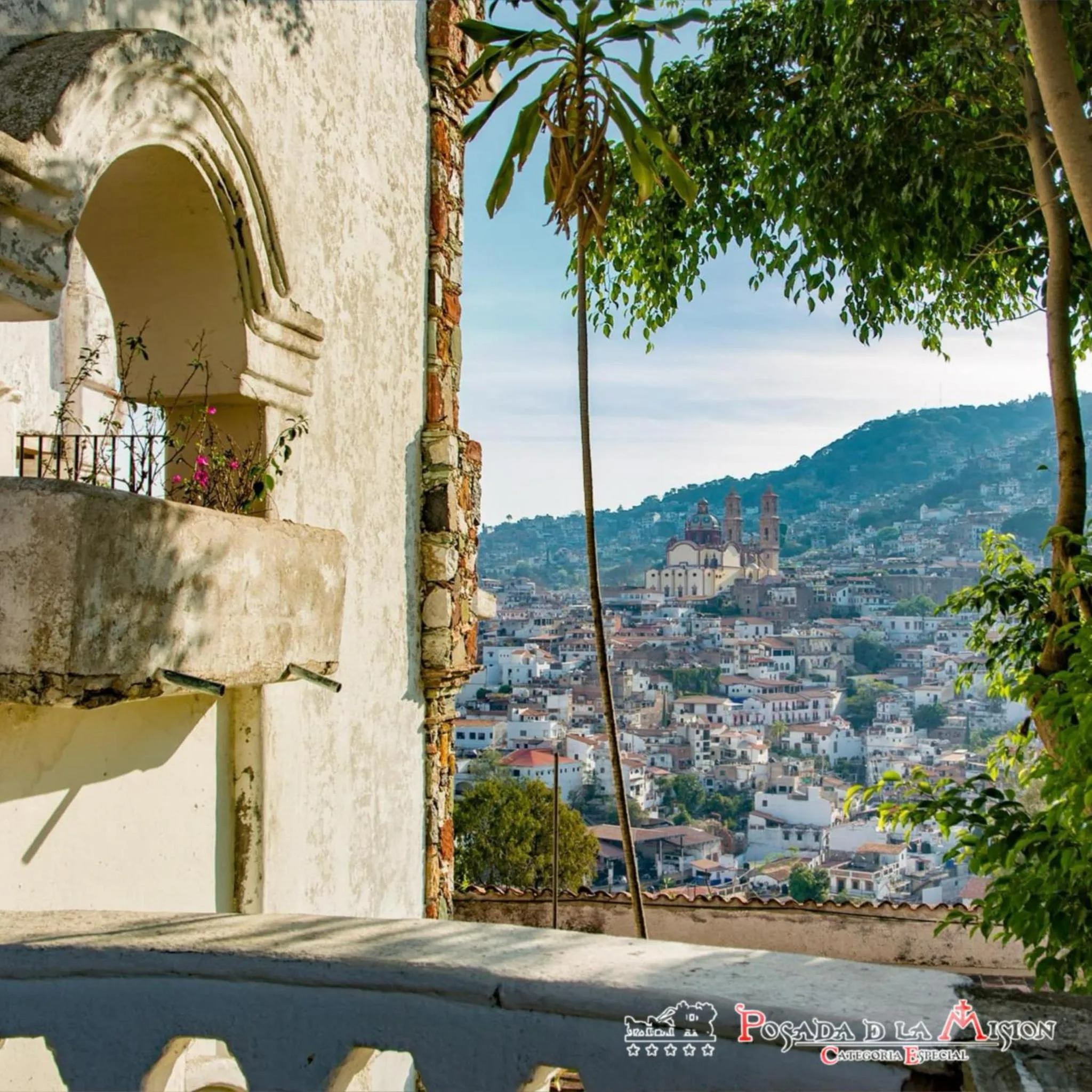 Property building in Posada de la Mision, Hotel Museo y Jardin