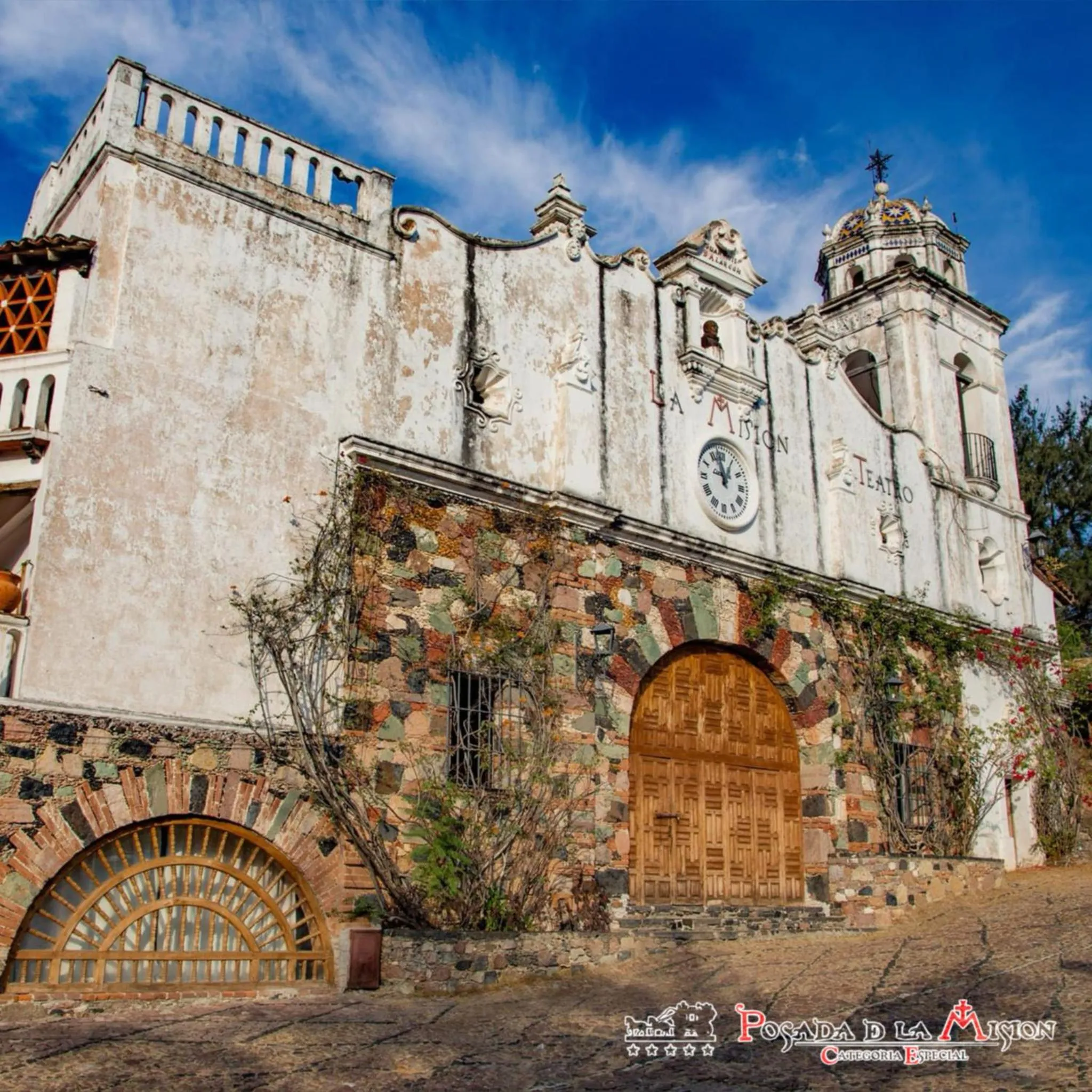 Property building in Posada de la Mision, Hotel Museo y Jardin