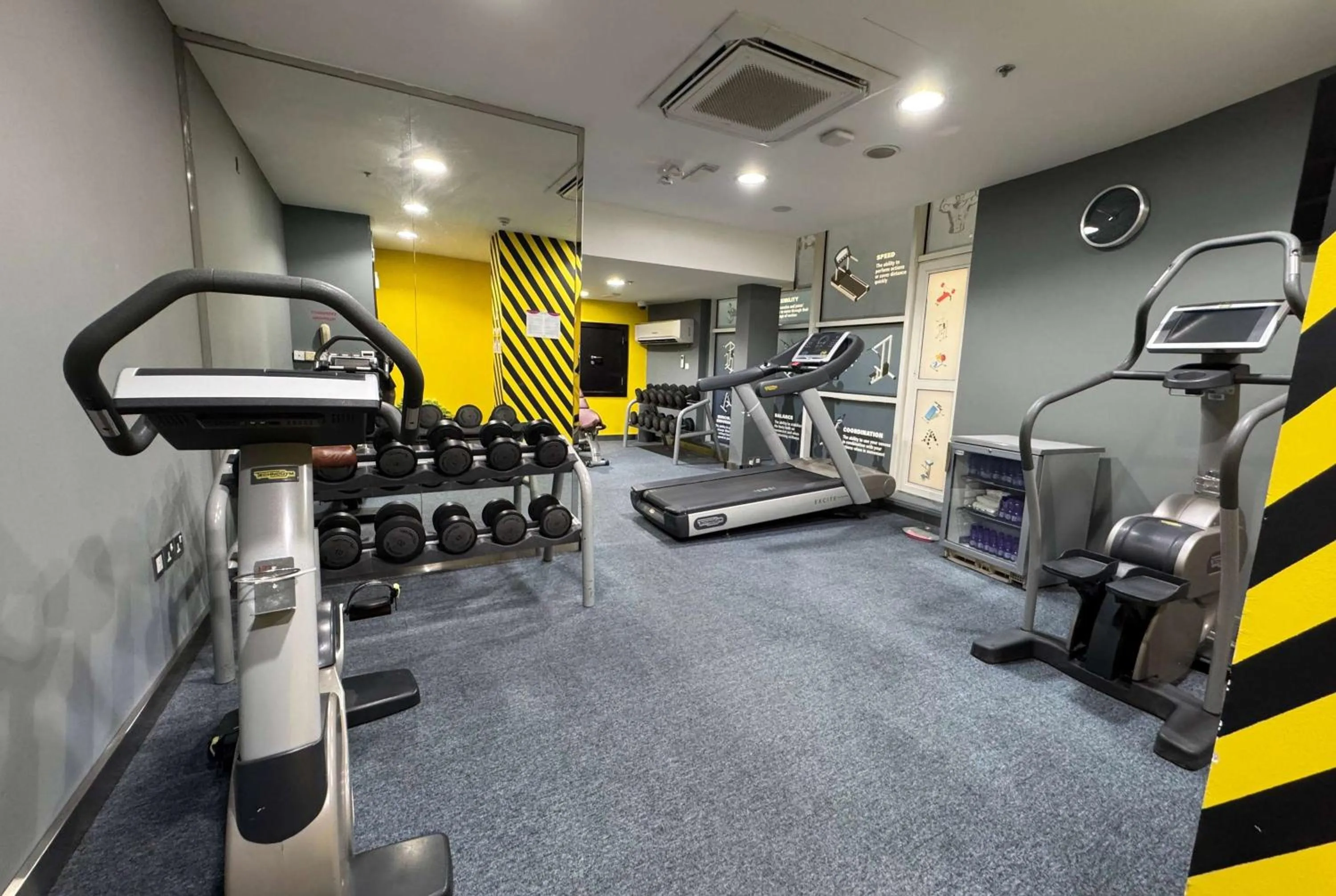 Fitness centre/facilities in Ramada Encore Doha by Wyndham